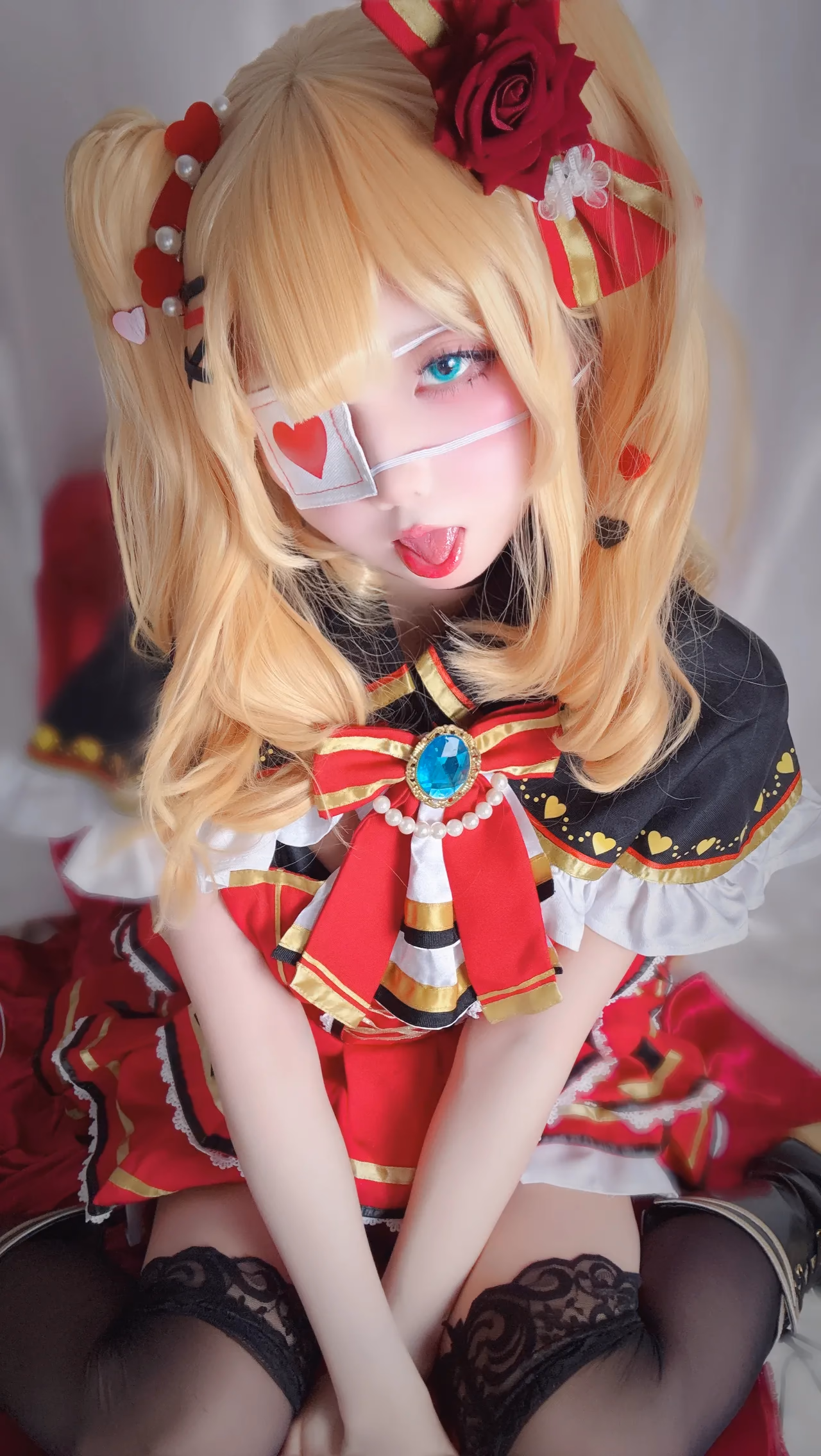Chuchu Nagomitei as Haachama (Akai Haato) — cosplay photo 89 of 95