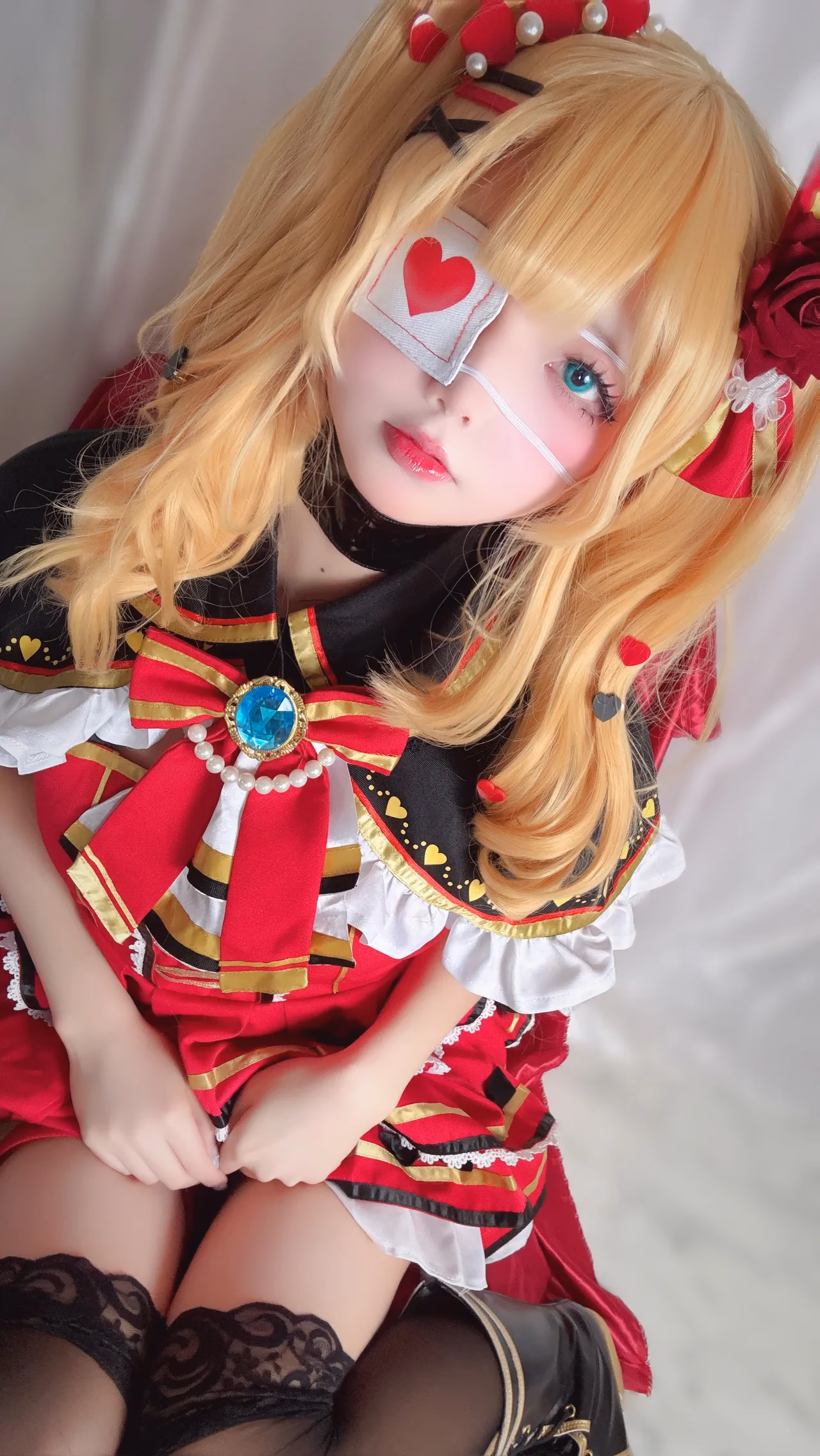 Chuchu Nagomitei as Haachama (Akai Haato) — cosplay photo 90 of 95