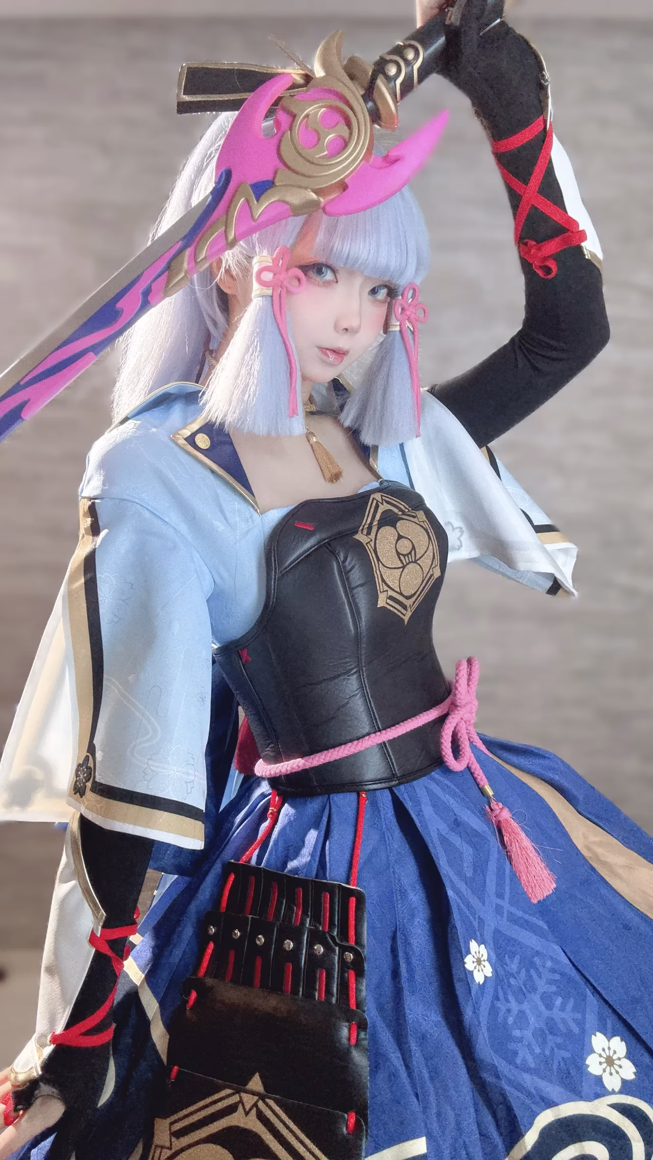 Chuchu Nagomitei as Kamisato Ayaka — cosplay photo 13 of 110