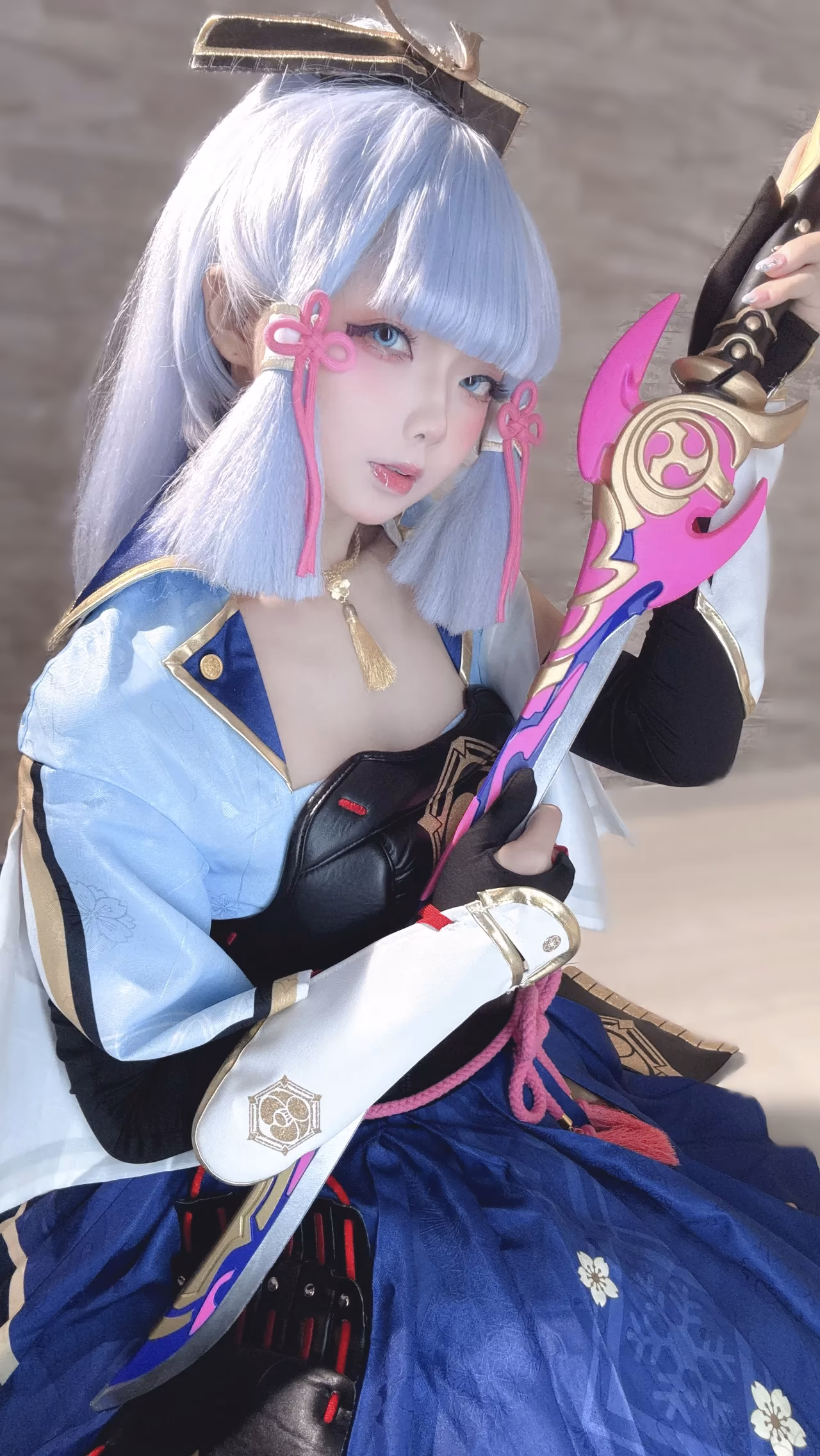 Chuchu Nagomitei as Kamisato Ayaka — cosplay photo 45 of 110