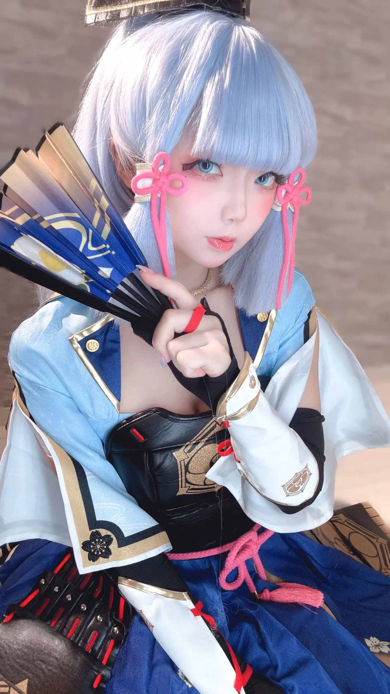 Chuchu Nagomitei as Kamisato Ayaka — cosplay photo 46 of 110