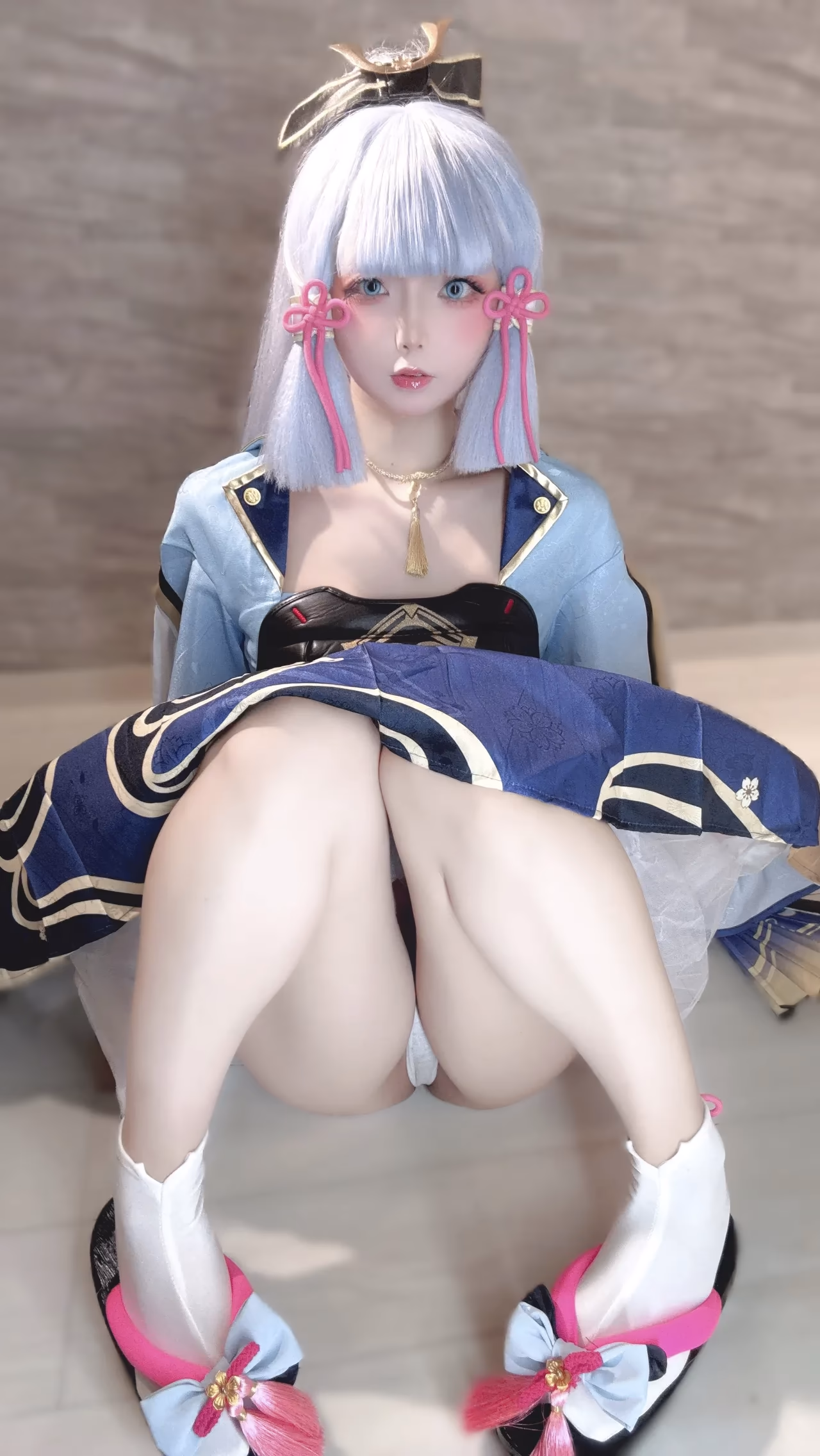 Chuchu Nagomitei as Kamisato Ayaka — cosplay photo 51 of 110
