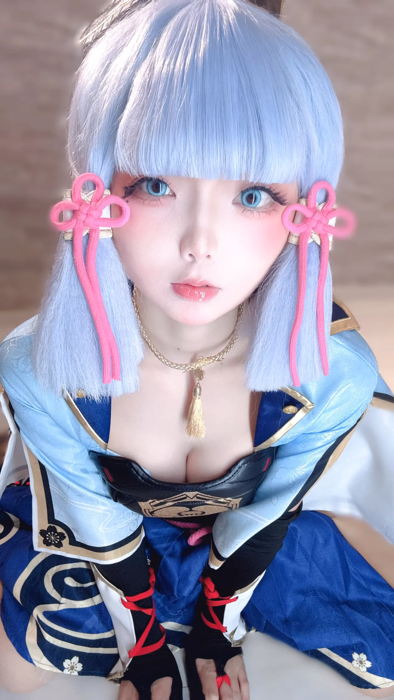 Chuchu Nagomitei as Kamisato Ayaka — cosplay photo 53 of 110