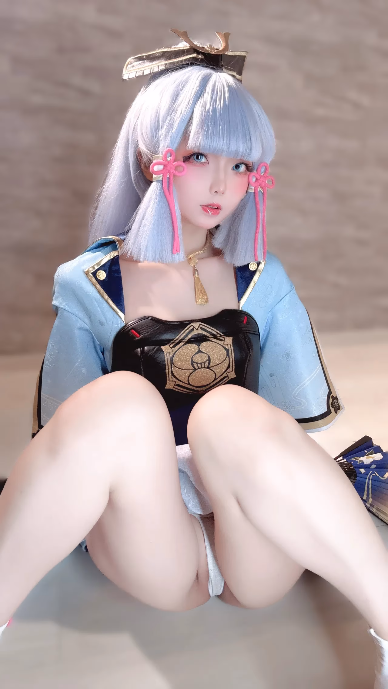Chuchu Nagomitei as Kamisato Ayaka — cosplay photo 55 of 110