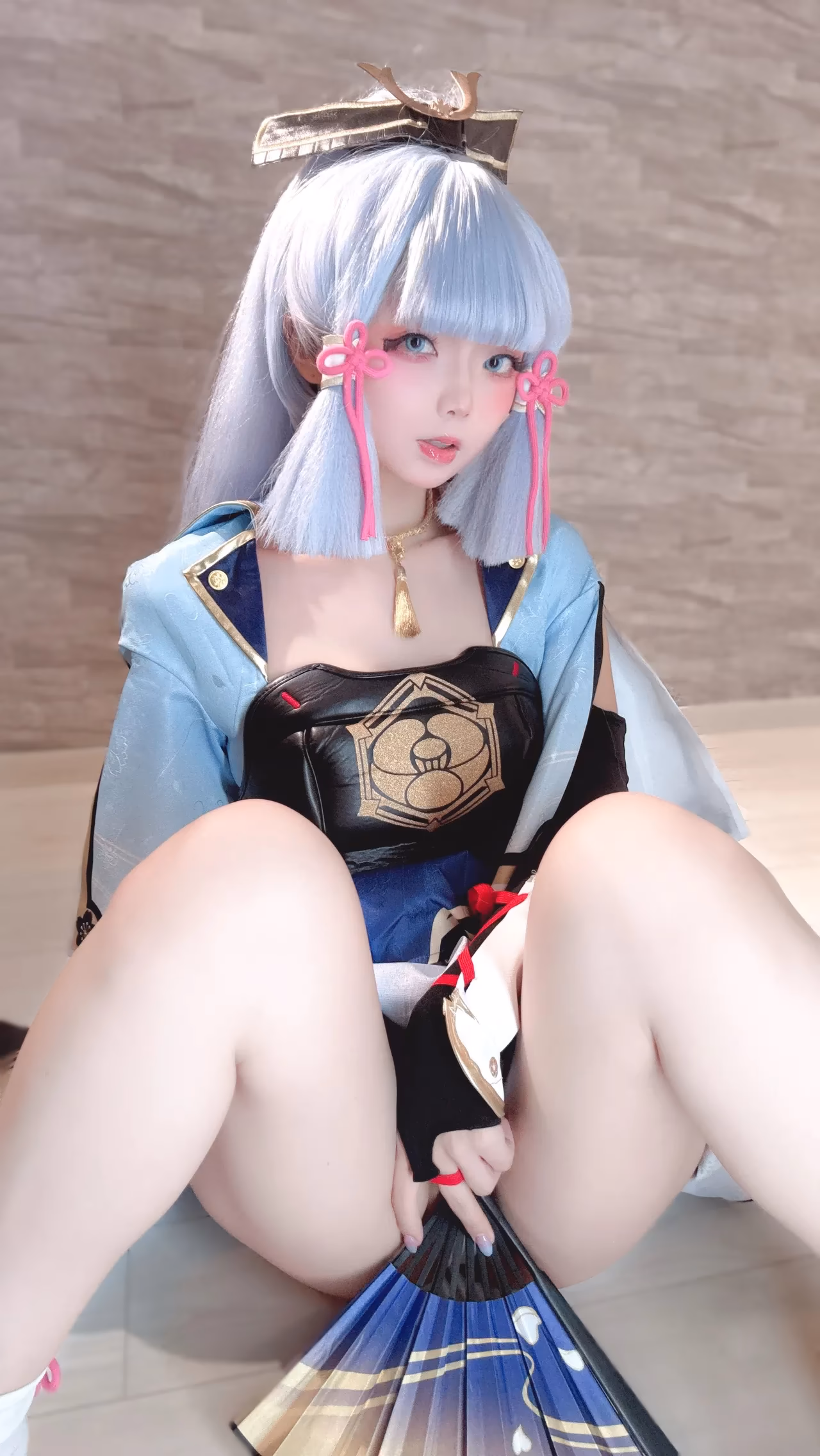 Chuchu Nagomitei as Kamisato Ayaka — cosplay photo 56 of 110