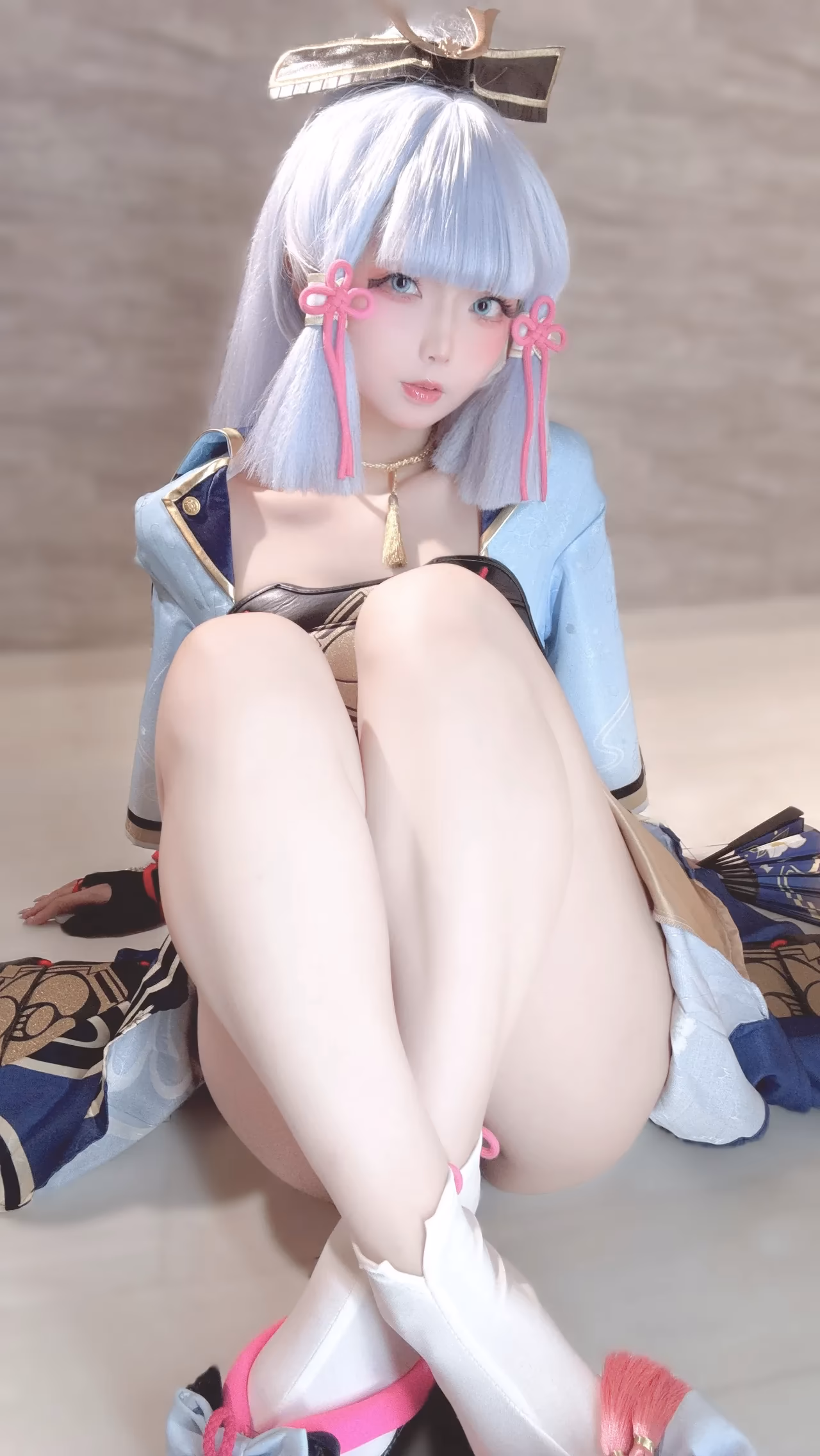 Chuchu Nagomitei as Kamisato Ayaka — cosplay photo 58 of 110