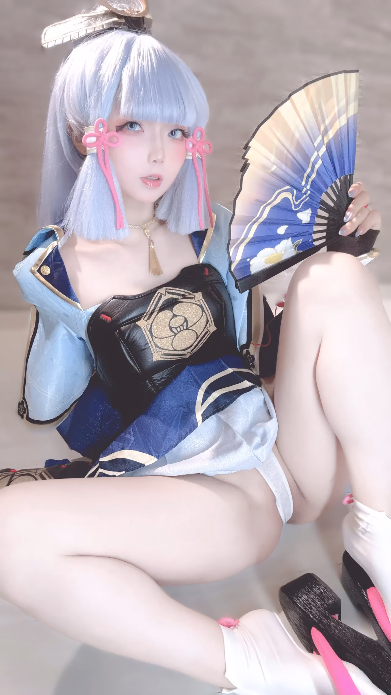 Chuchu Nagomitei as Kamisato Ayaka — cosplay photo 62 of 110