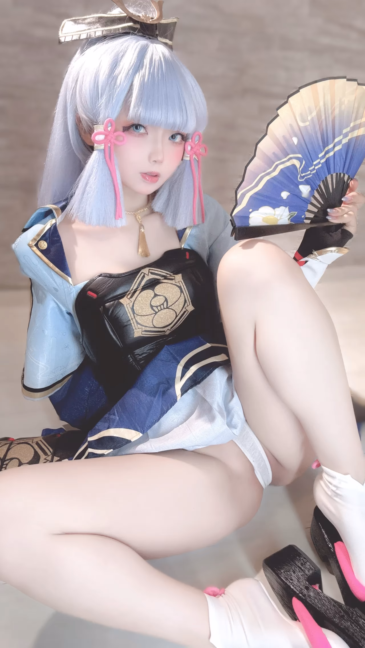 Chuchu Nagomitei as Kamisato Ayaka — cosplay photo 63 of 110