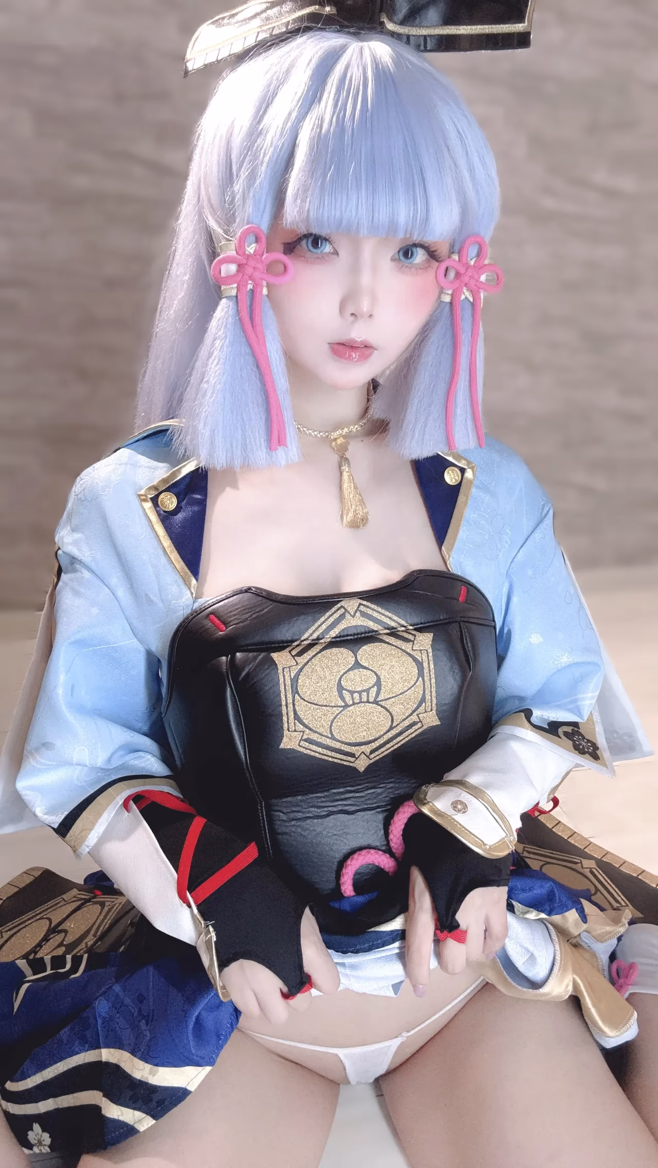 Chuchu Nagomitei as Kamisato Ayaka — cosplay photo 64 of 110