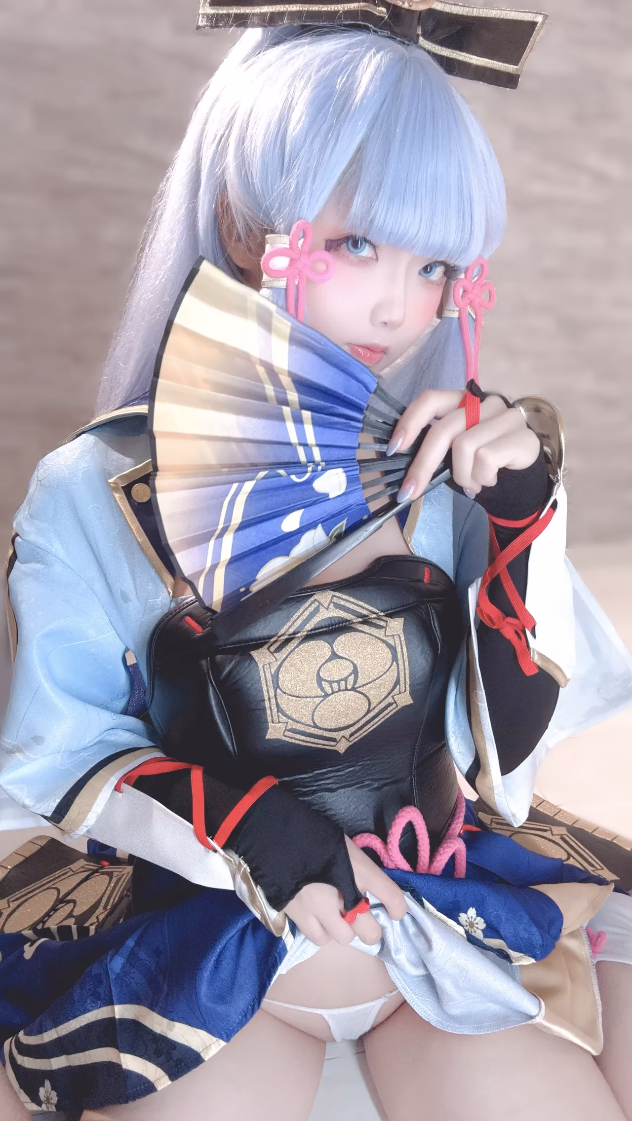 Chuchu Nagomitei as Kamisato Ayaka — cosplay photo 65 of 110