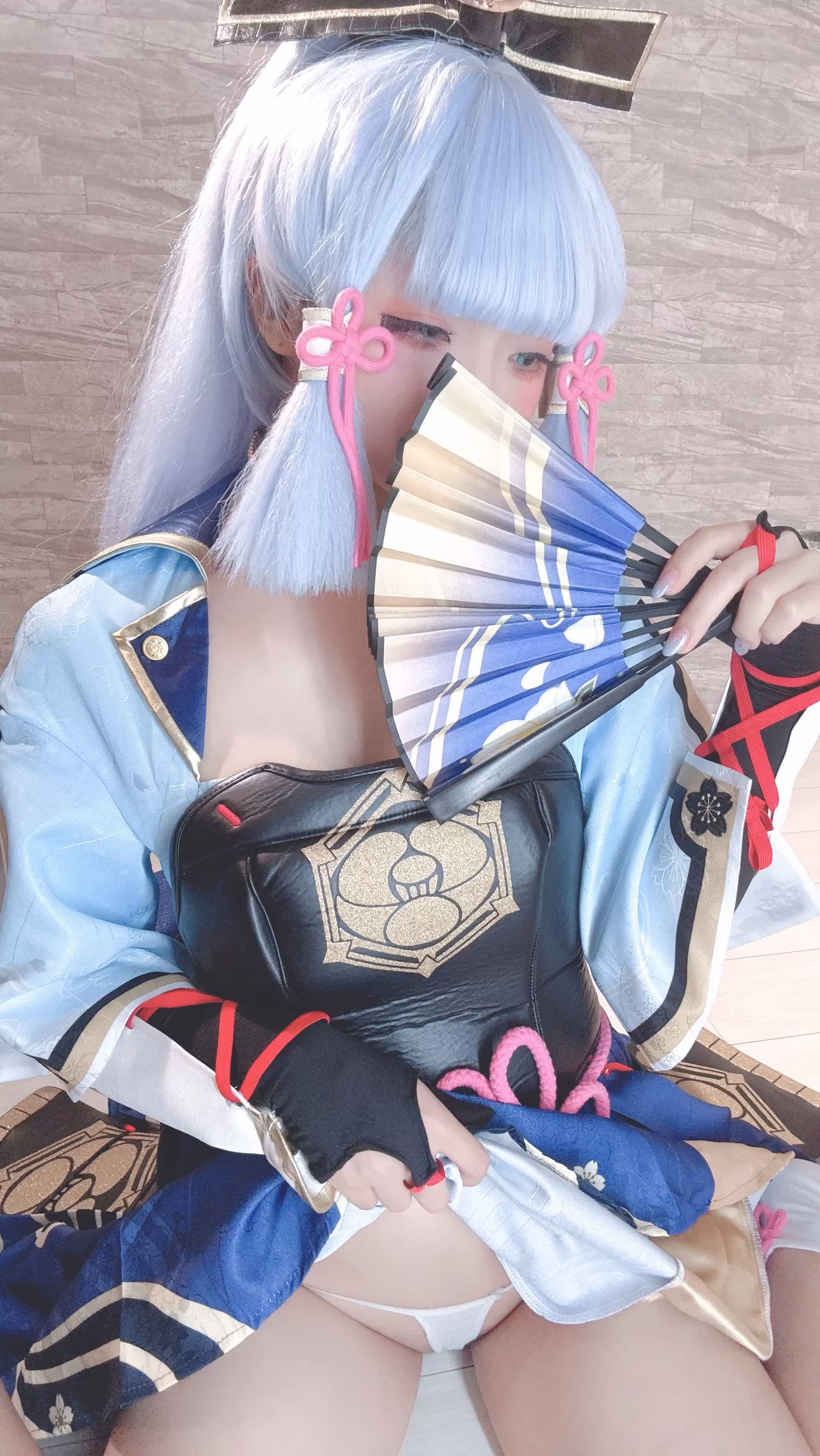 Chuchu Nagomitei as Kamisato Ayaka — cosplay photo 66 of 110