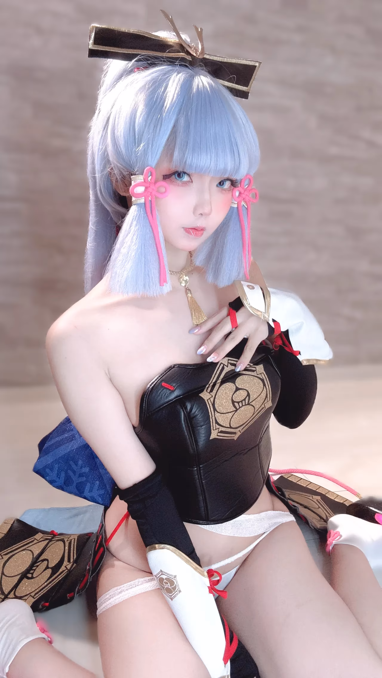 Chuchu Nagomitei as Kamisato Ayaka — cosplay photo 68 of 110