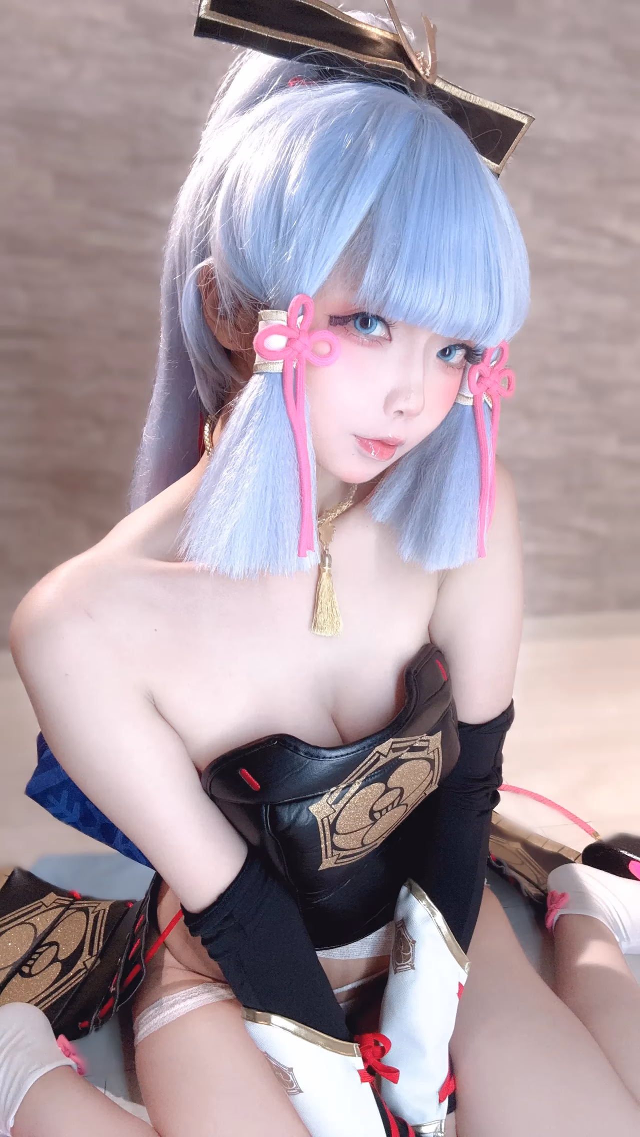 Chuchu Nagomitei as Kamisato Ayaka — cosplay photo 69 of 110