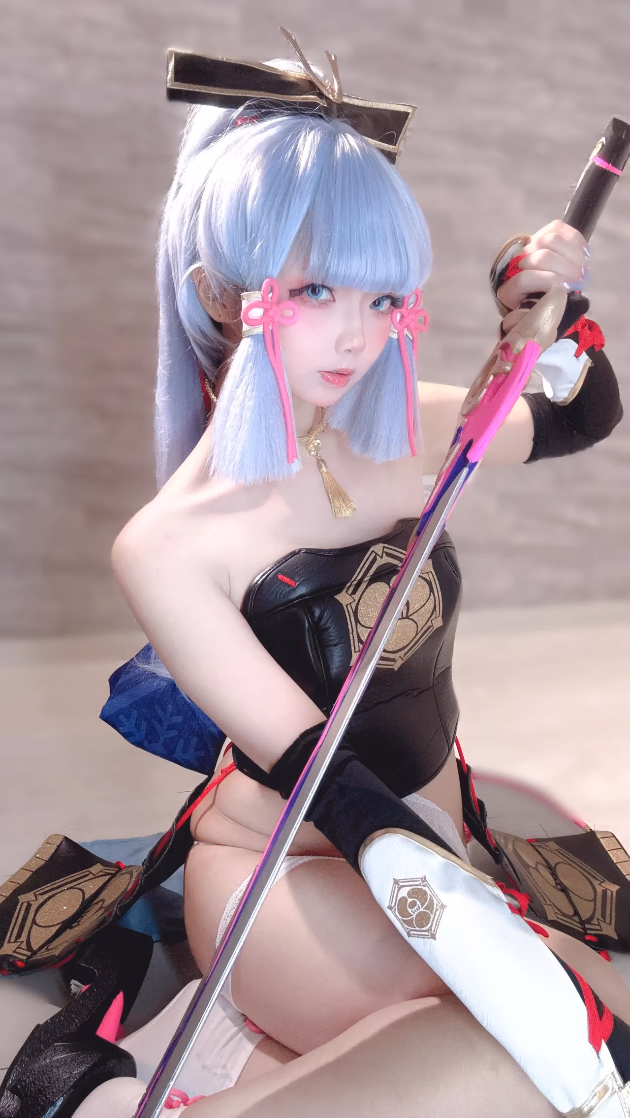 Chuchu Nagomitei as Kamisato Ayaka — cosplay photo 73 of 110