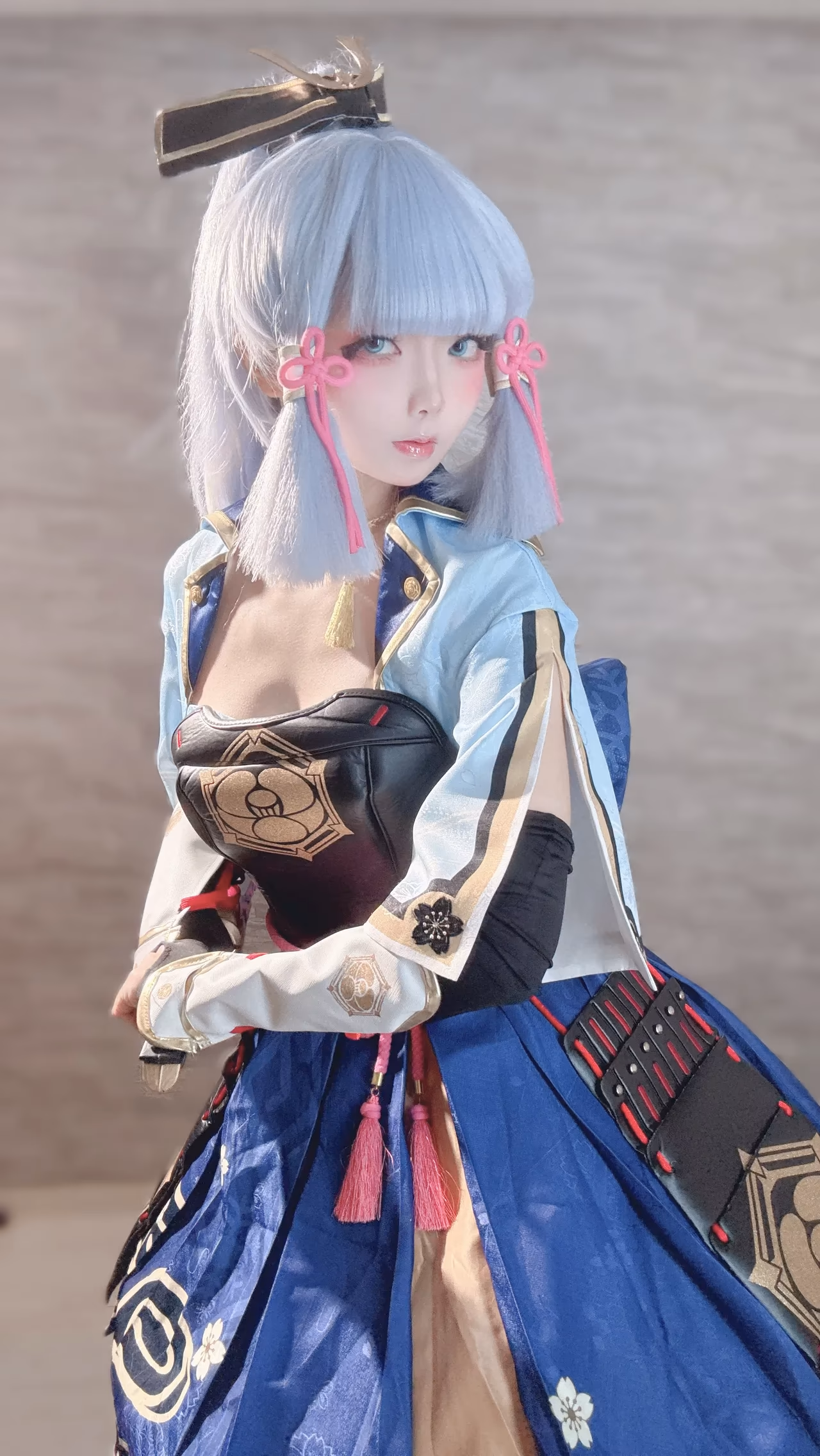 Chuchu Nagomitei as Kamisato Ayaka — cosplay photo 9 of 110