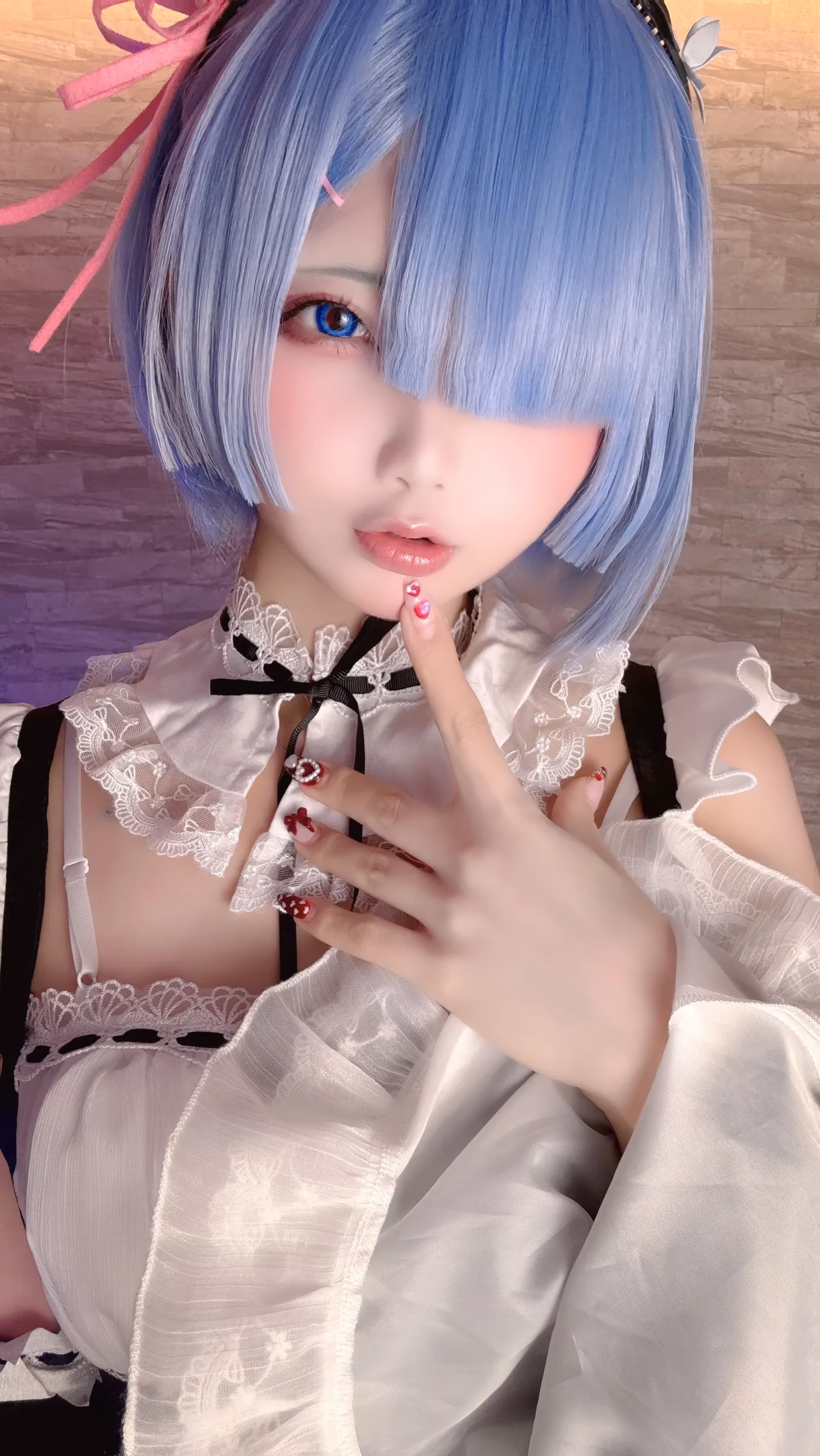 Chuchu Nagomitei as Rem — cosplay photo 10 of 78