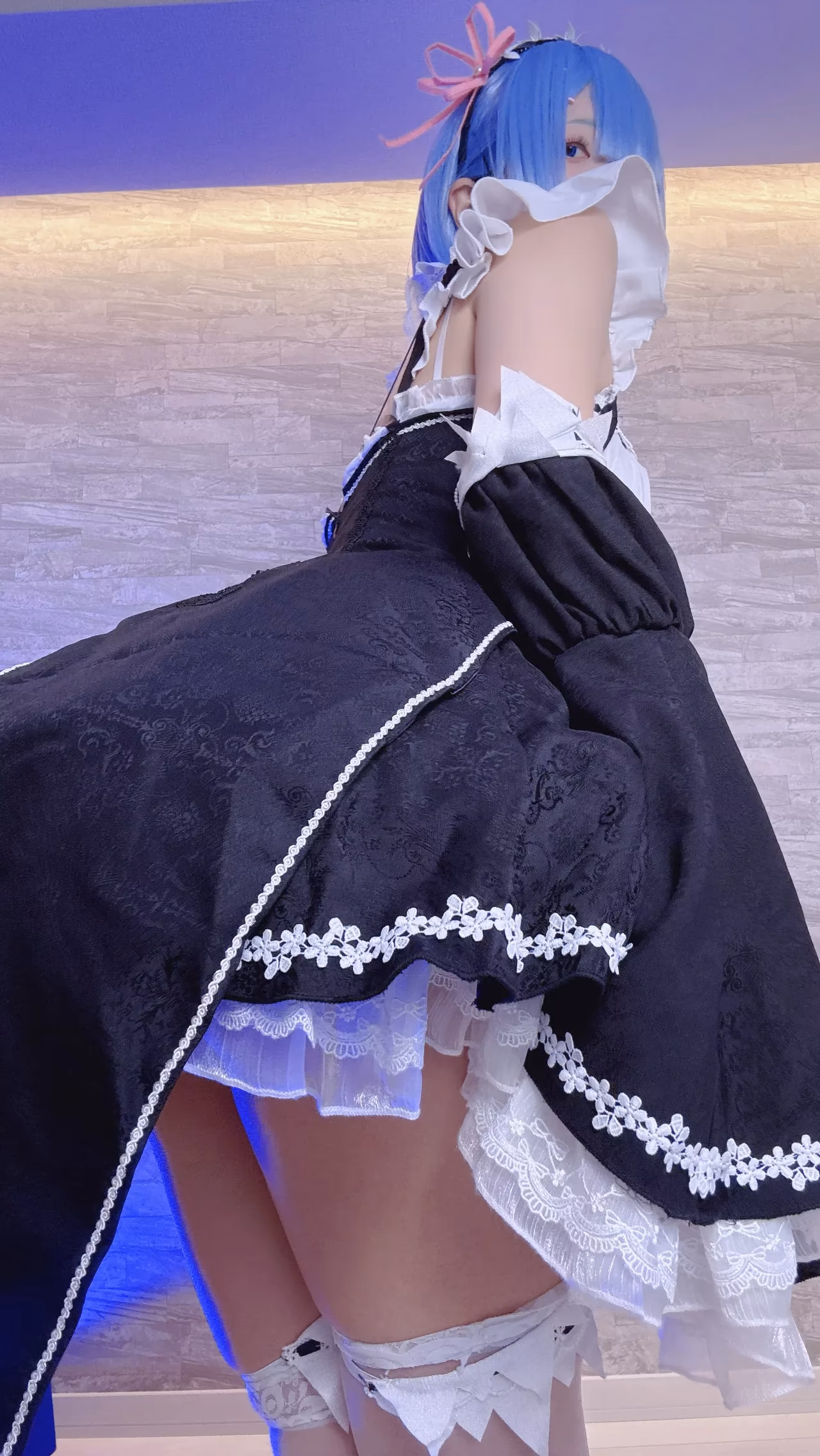 Chuchu Nagomitei as Rem — cosplay photo 16 of 78