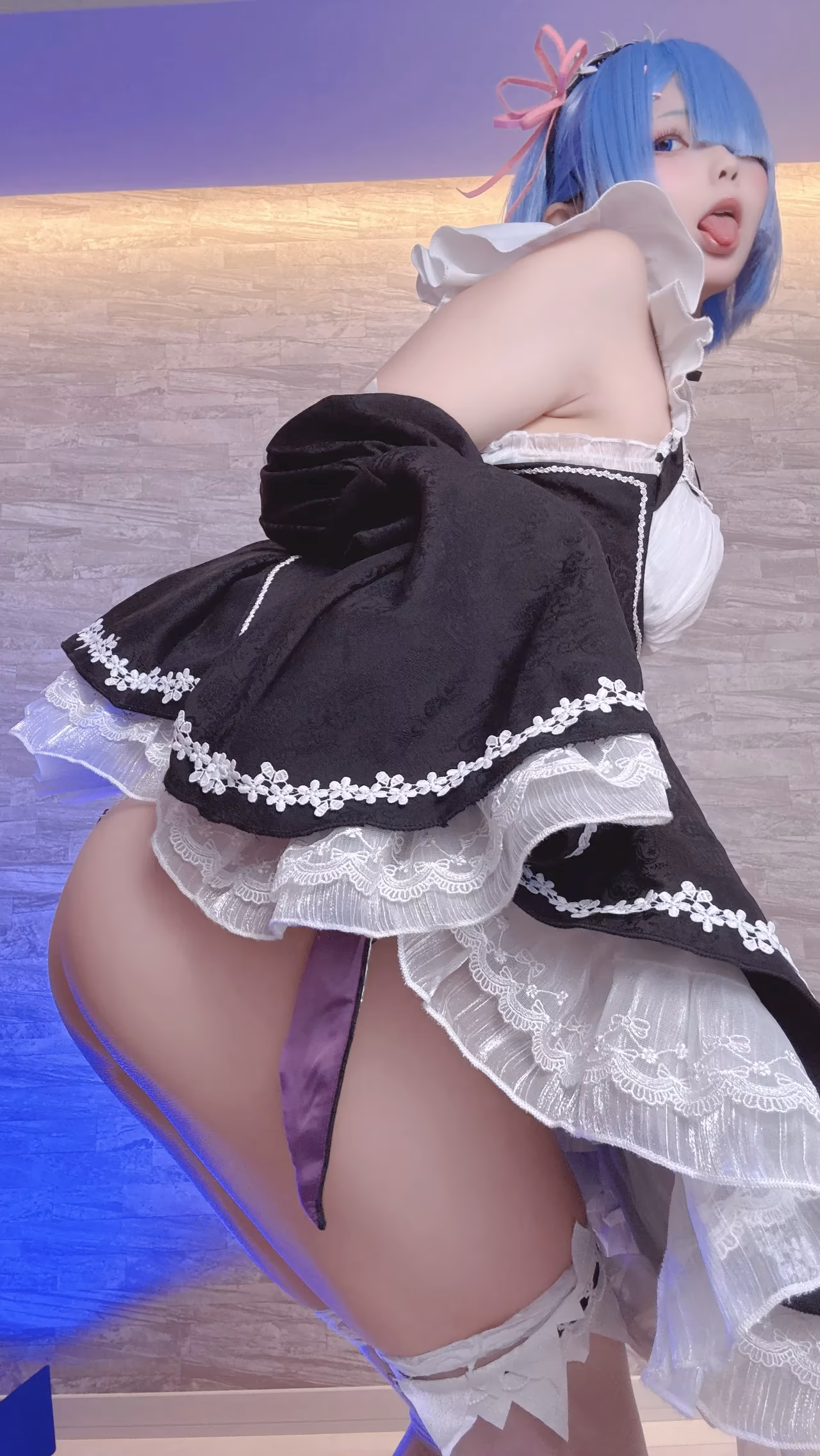 Chuchu Nagomitei as Rem — cosplay photo 17 of 78