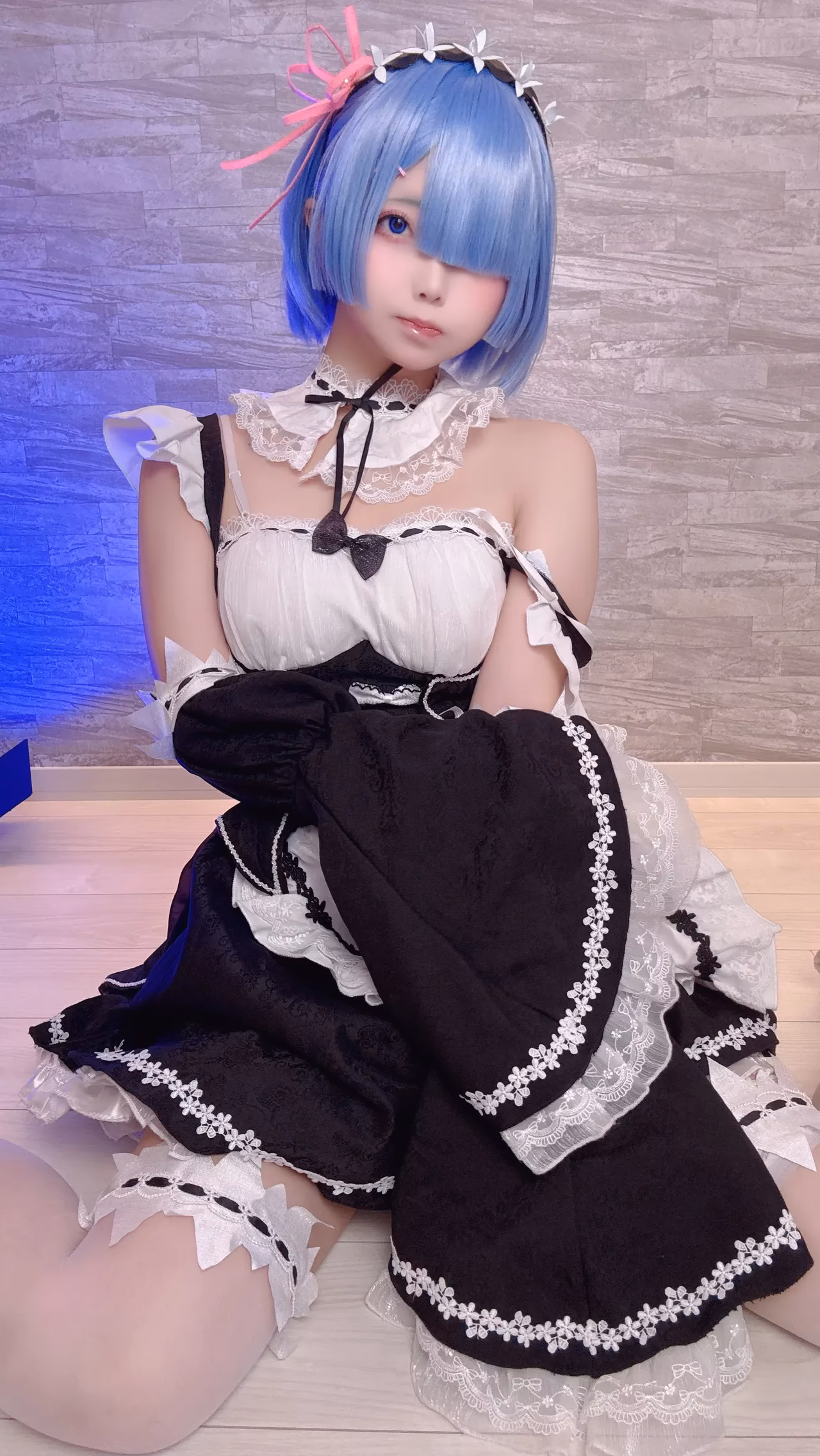 Chuchu Nagomitei as Rem — cosplay photo 22 of 78