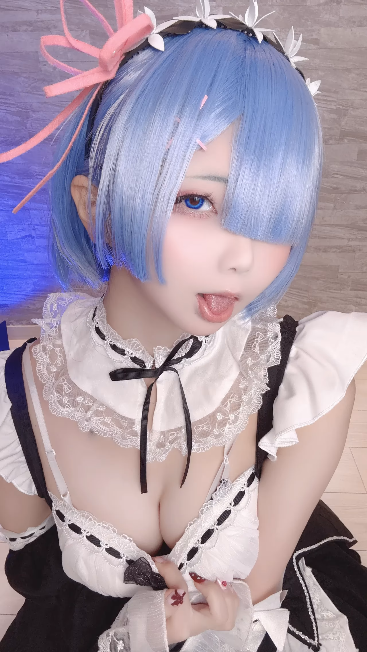 Chuchu Nagomitei as Rem — cosplay photo 26 of 78