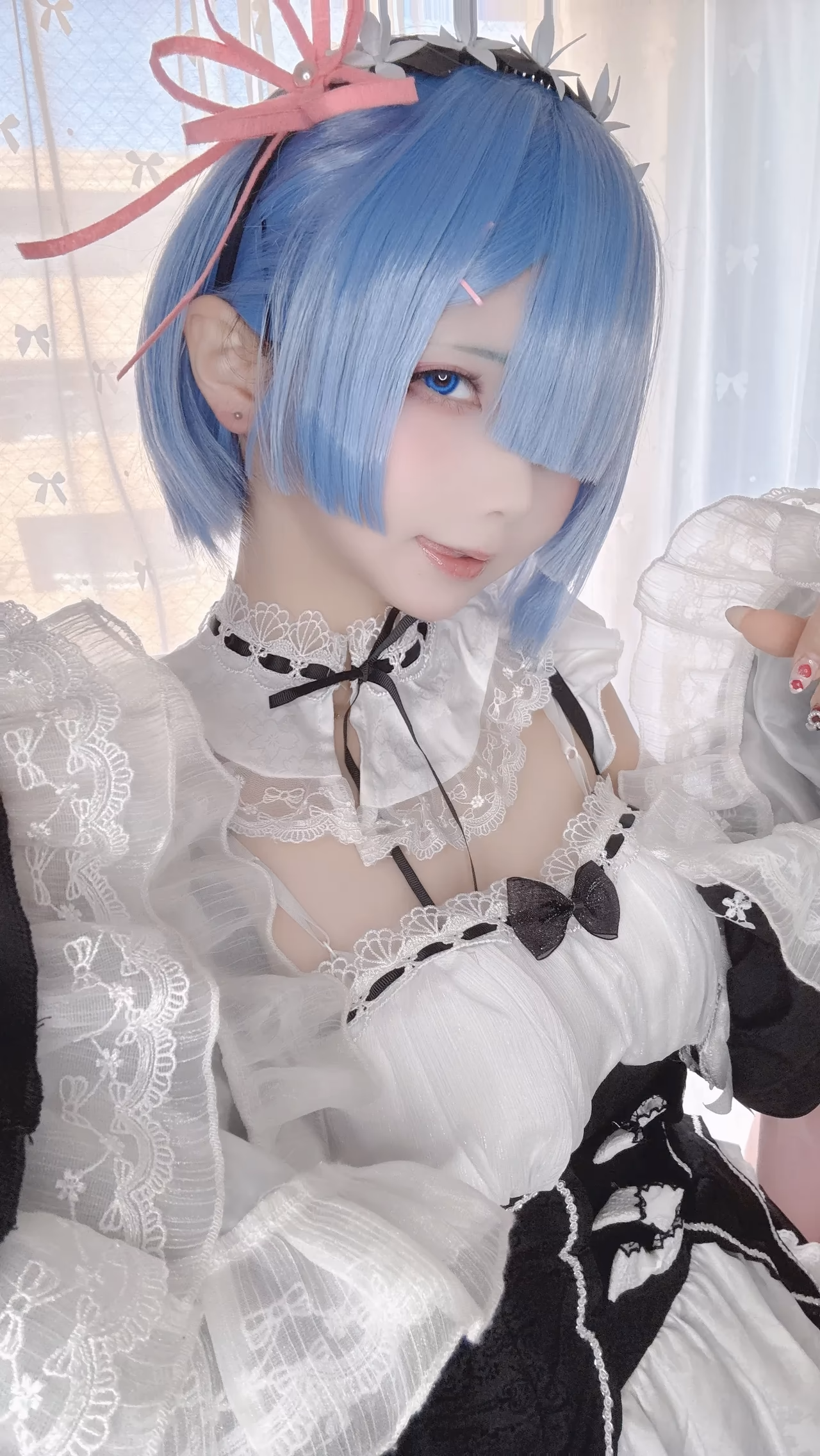 Chuchu Nagomitei as Rem — cosplay photo 3 of 78