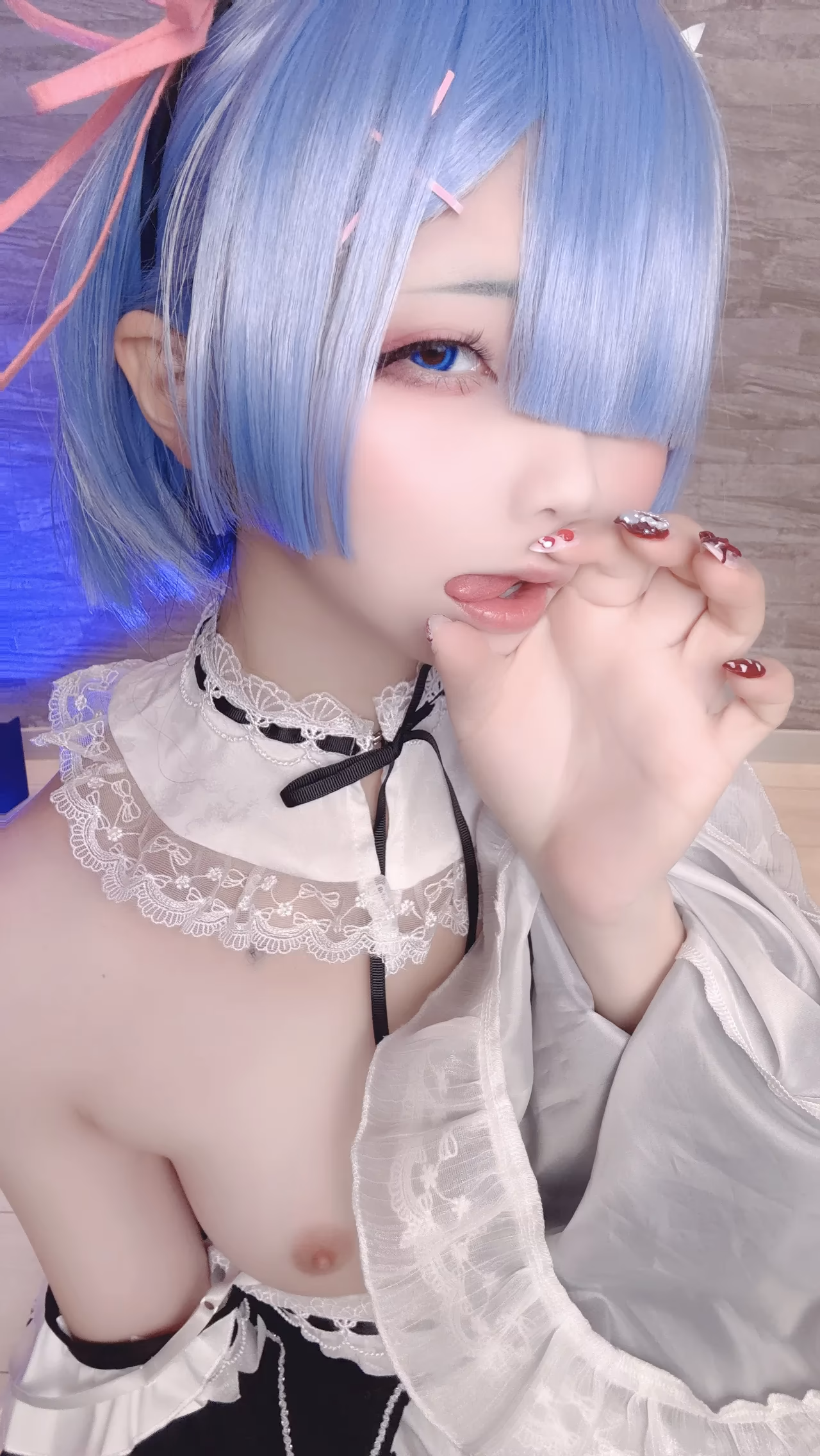 Chuchu Nagomitei as Rem — cosplay photo 30 of 78