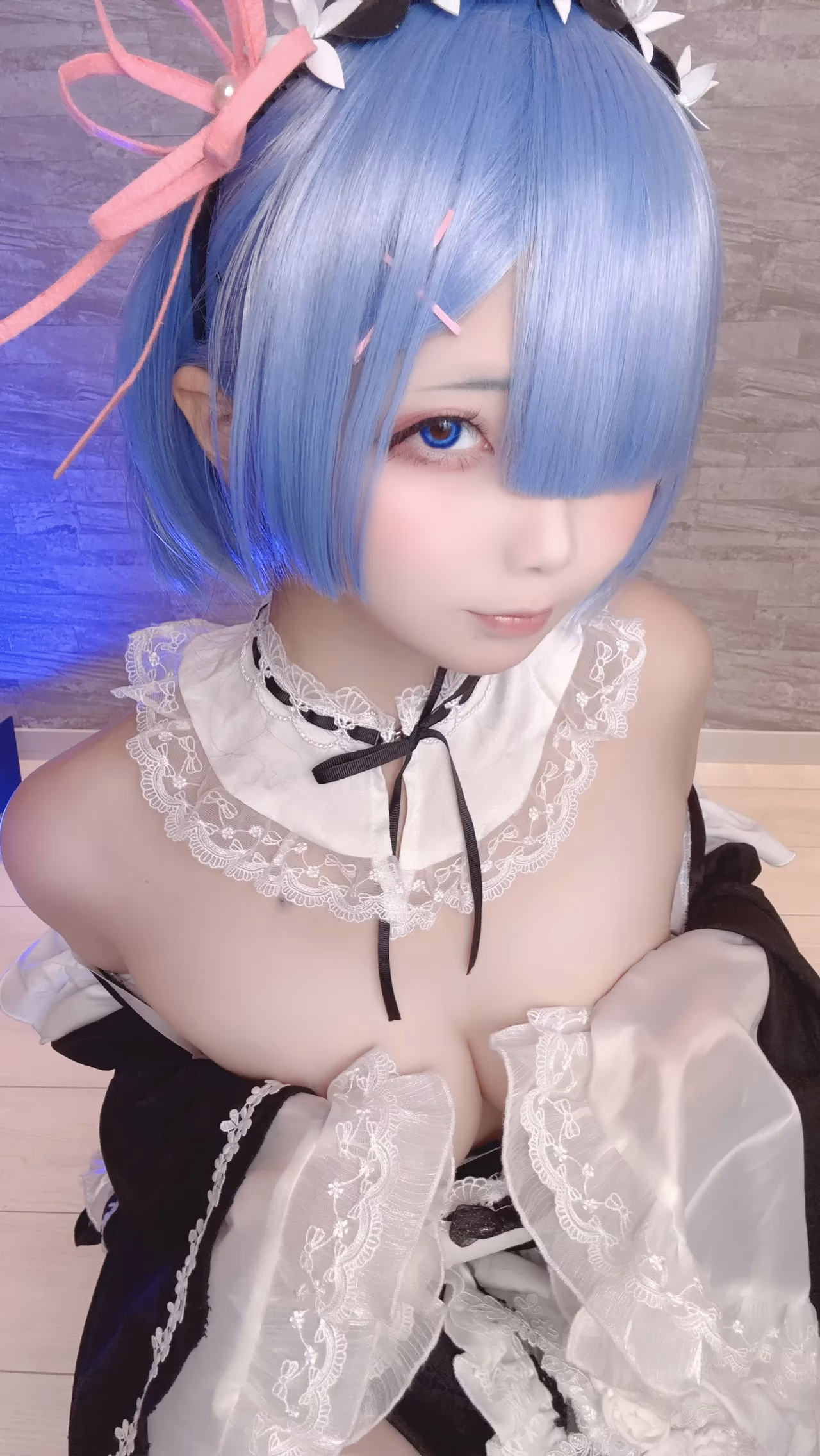 Chuchu Nagomitei as Rem — cosplay photo 32 of 78