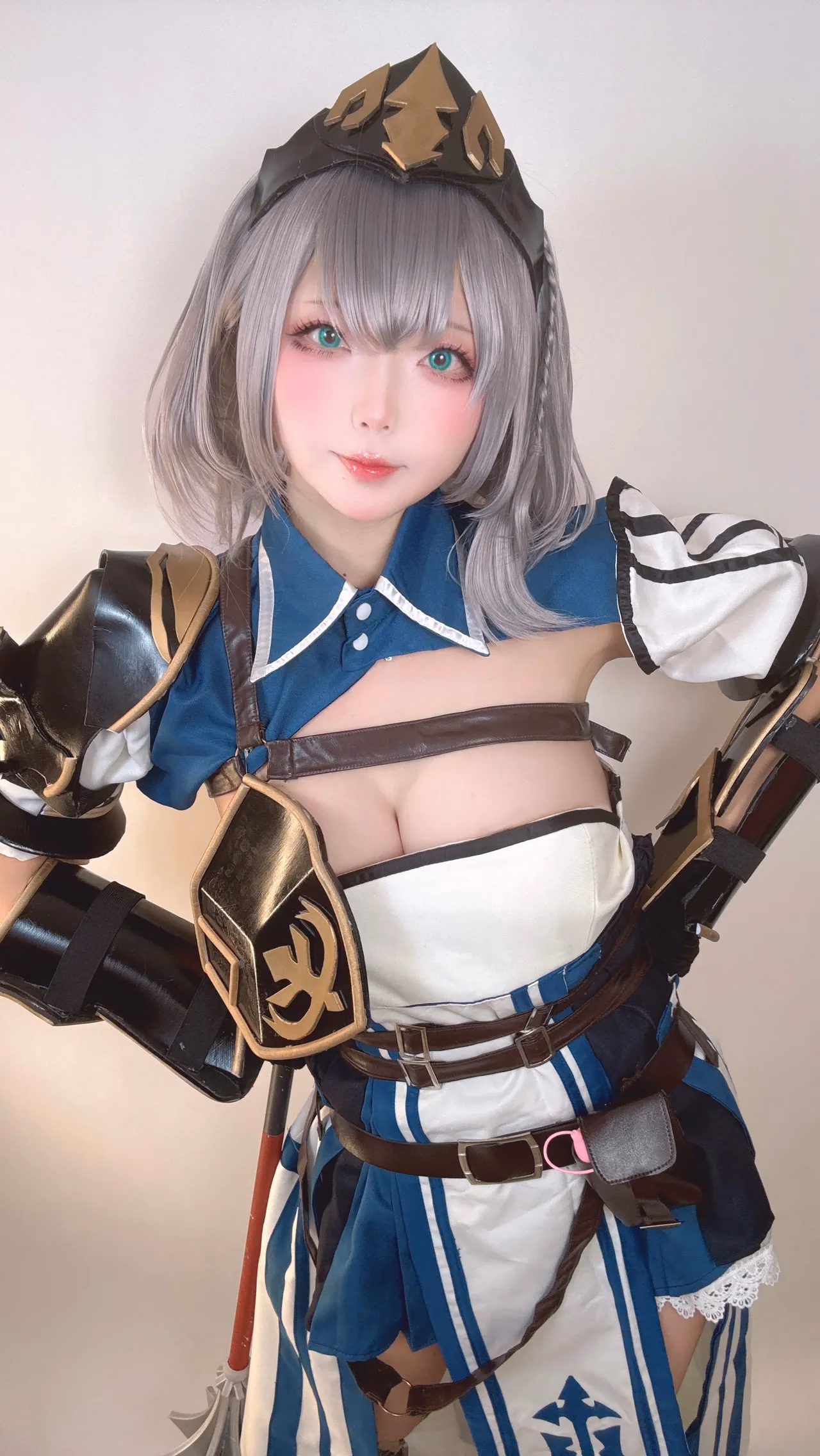 Chuchu Nagomitei as Shirogane Noel — cosplay photo 3 of 114