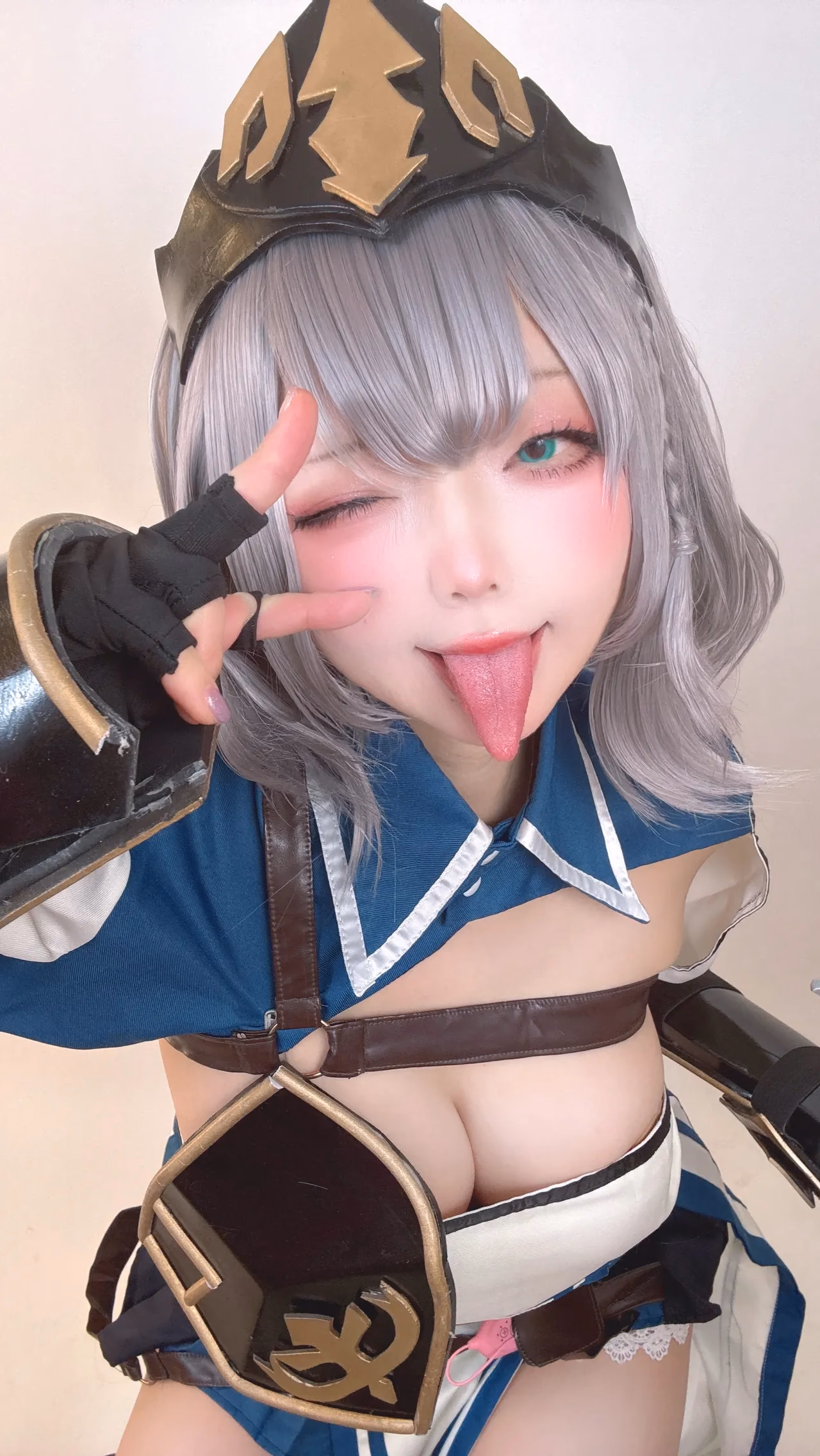 Chuchu Nagomitei as Shirogane Noel — cosplay photo 67 of 114