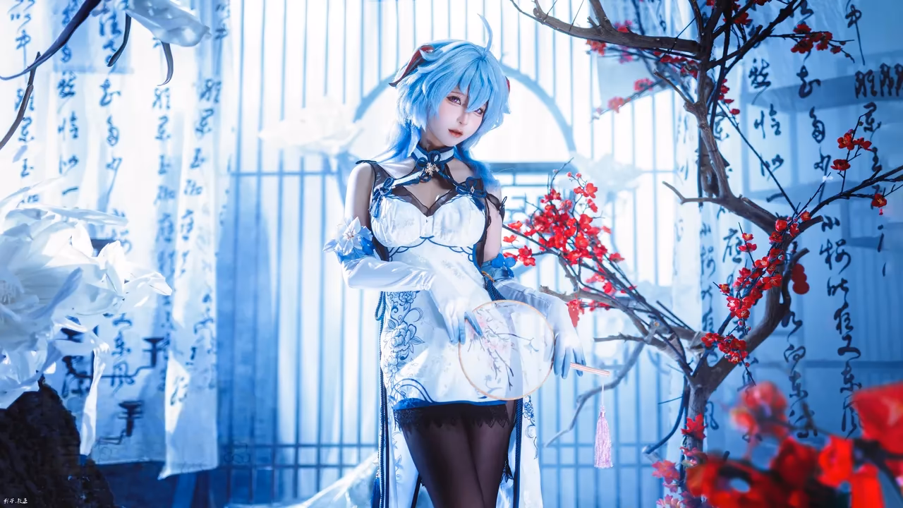 Chunmomo as Ganyu — cosplay photo 15 of 27