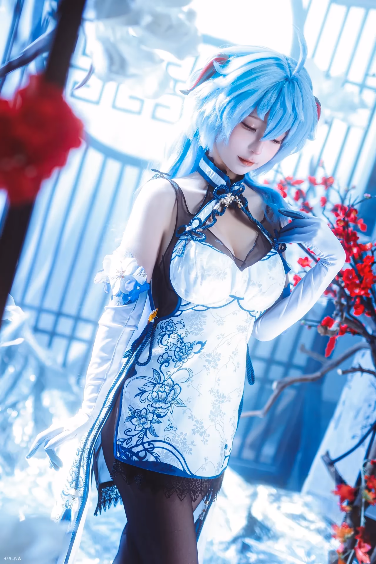 Chunmomo as Ganyu — cosplay photo 16 of 27