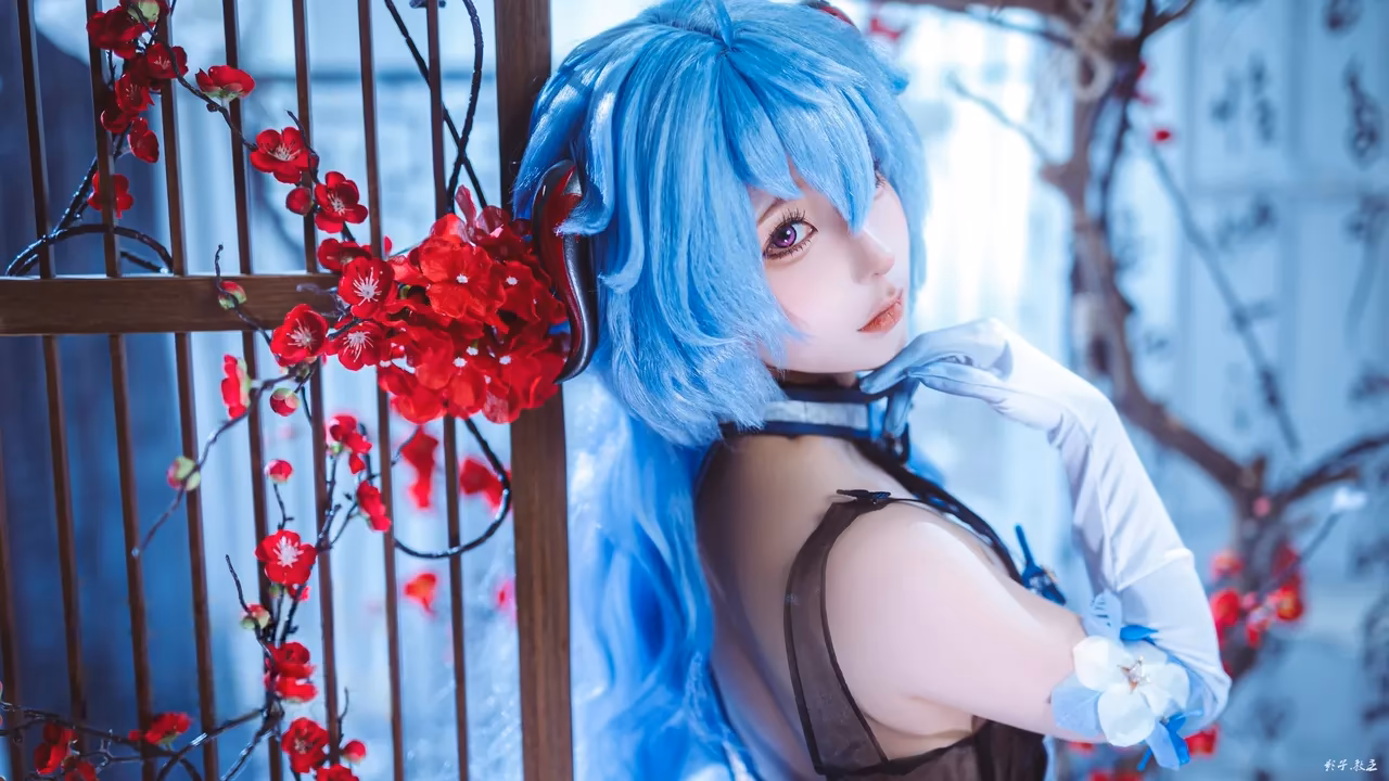 Chunmomo as Ganyu — cosplay photo 20 of 27