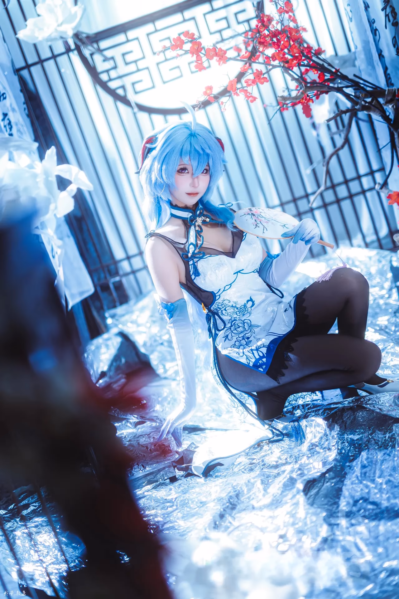 Chunmomo as Ganyu — cosplay photo 5 of 27