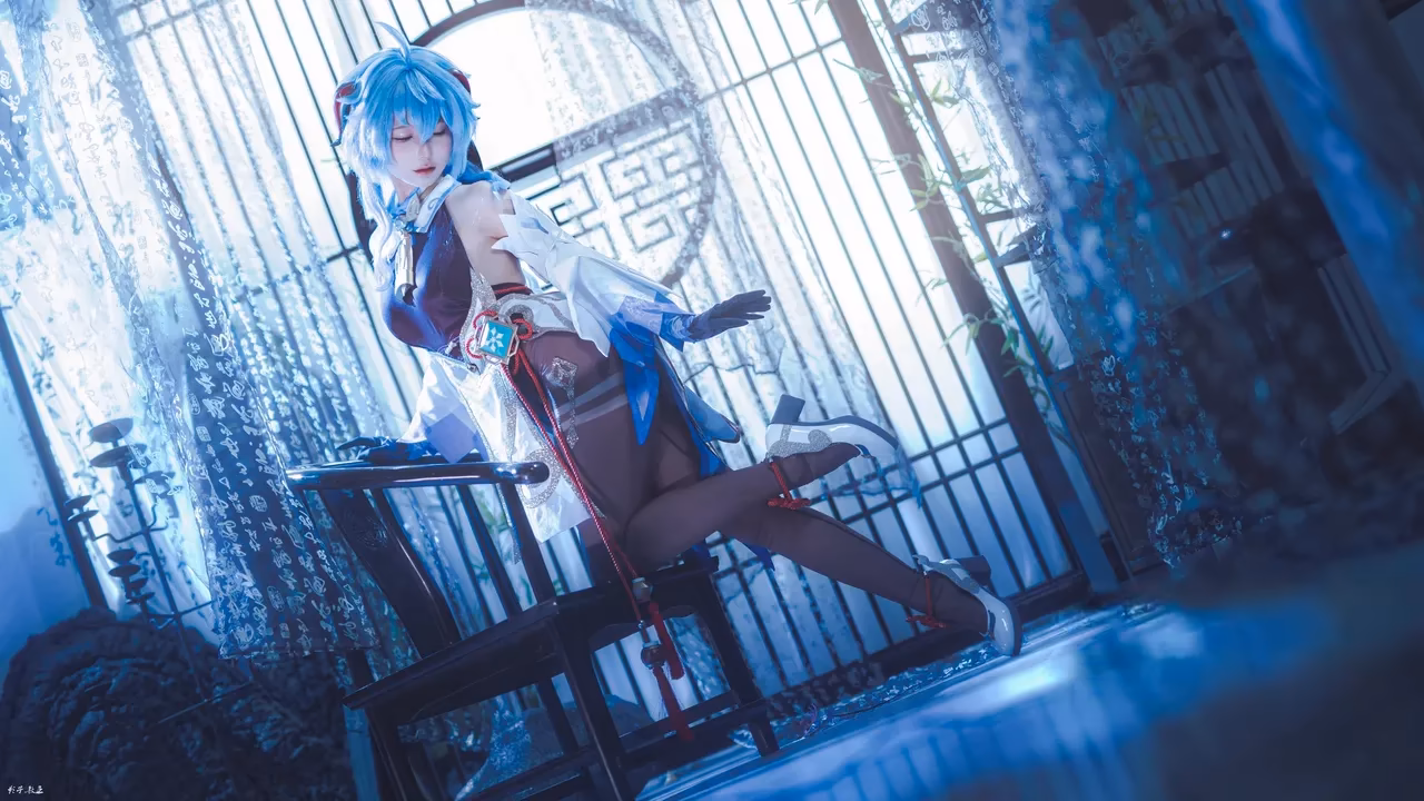 Chunmomo as Ganyu — cosplay photo 15 of 27