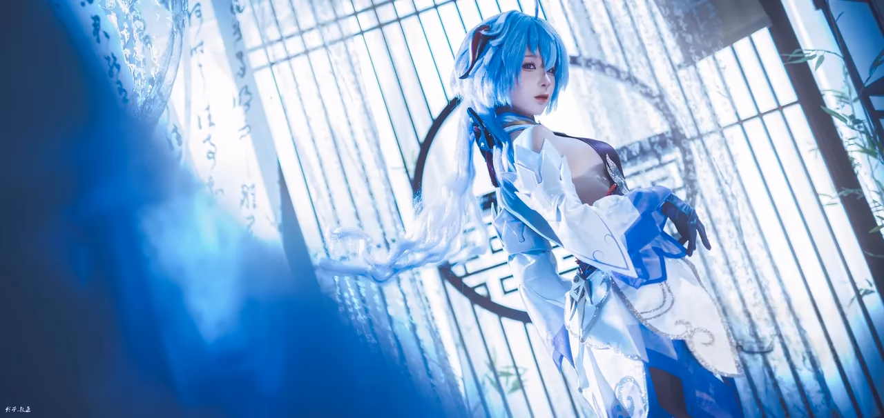 Chunmomo as Ganyu — cosplay photo 26 of 27