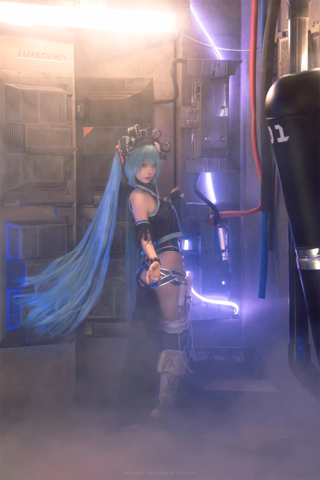 Chunmomo as Hatsune Miku — cosplay photo 19 of 21