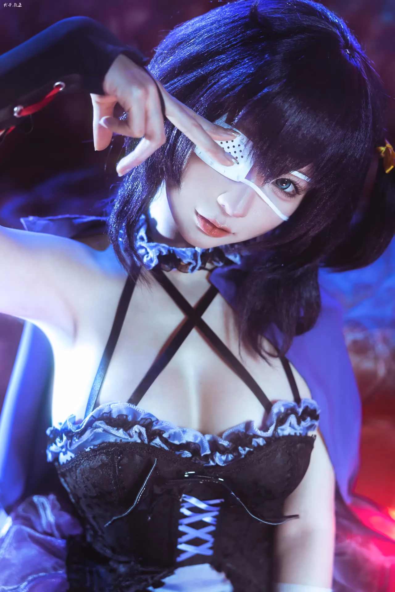 Chunmomo as Rikka Takanashi — cosplay photo 10 of 24