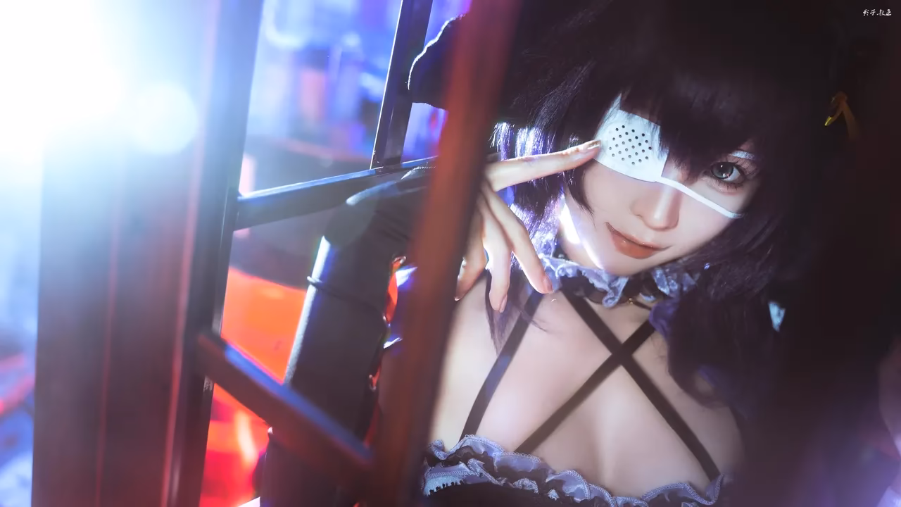 Chunmomo as Rikka Takanashi — cosplay photo 15 of 24
