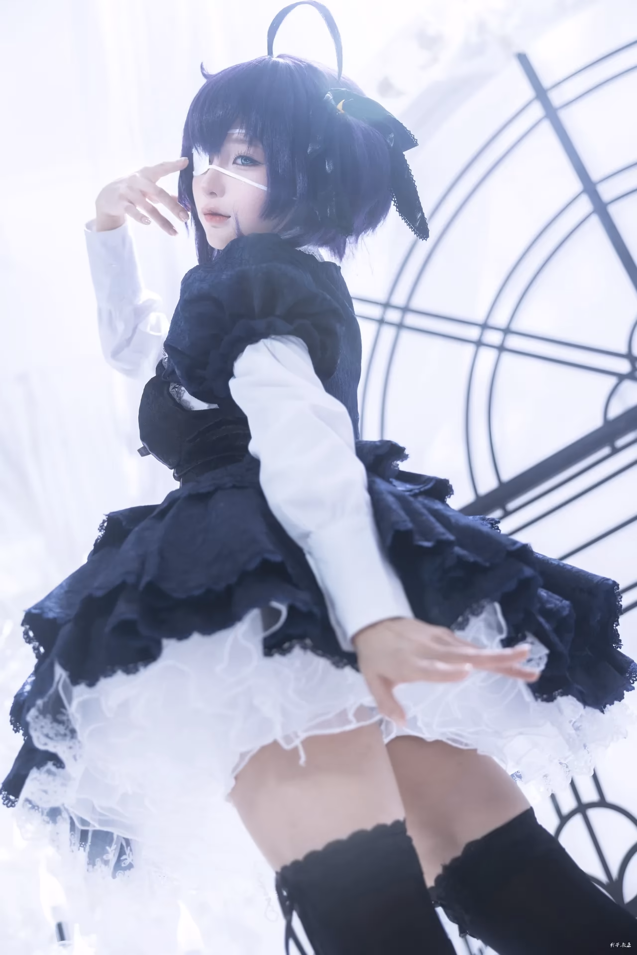 Chunmomo as Rikka Takanashi — cosplay photo 12 of 30
