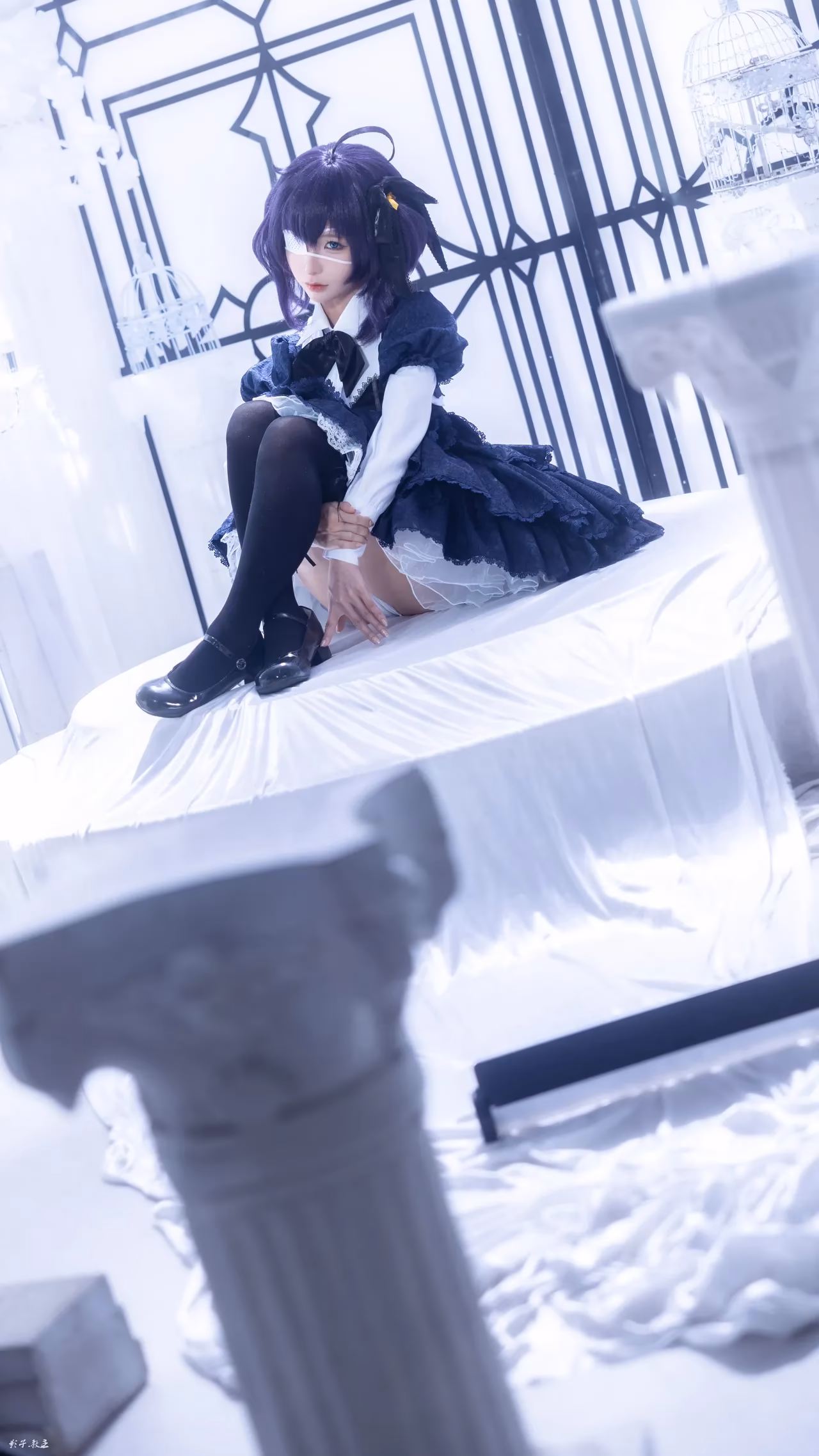 Chunmomo as Rikka Takanashi — cosplay photo 16 of 30