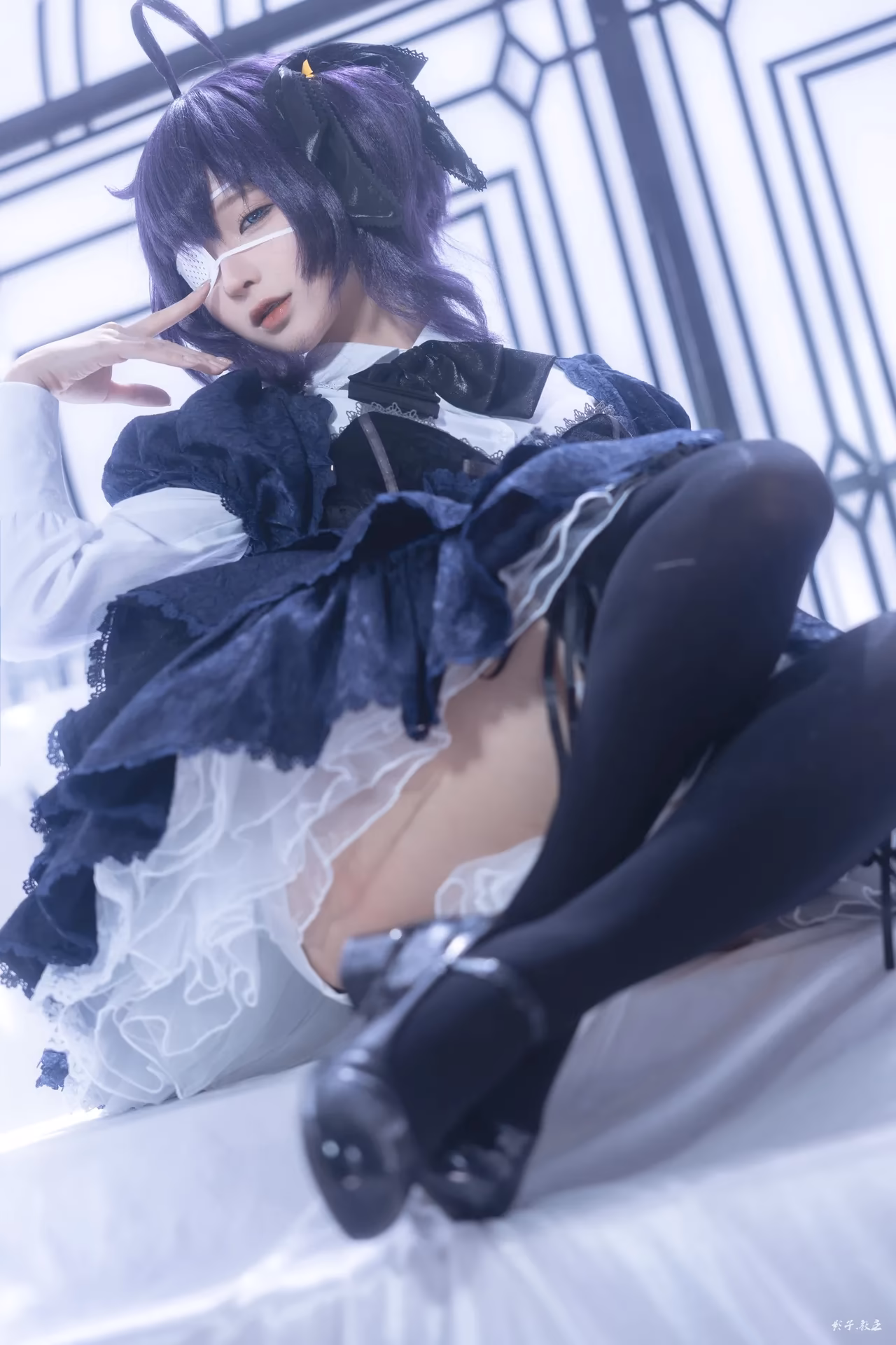 Chunmomo as Rikka Takanashi — cosplay photo 18 of 30