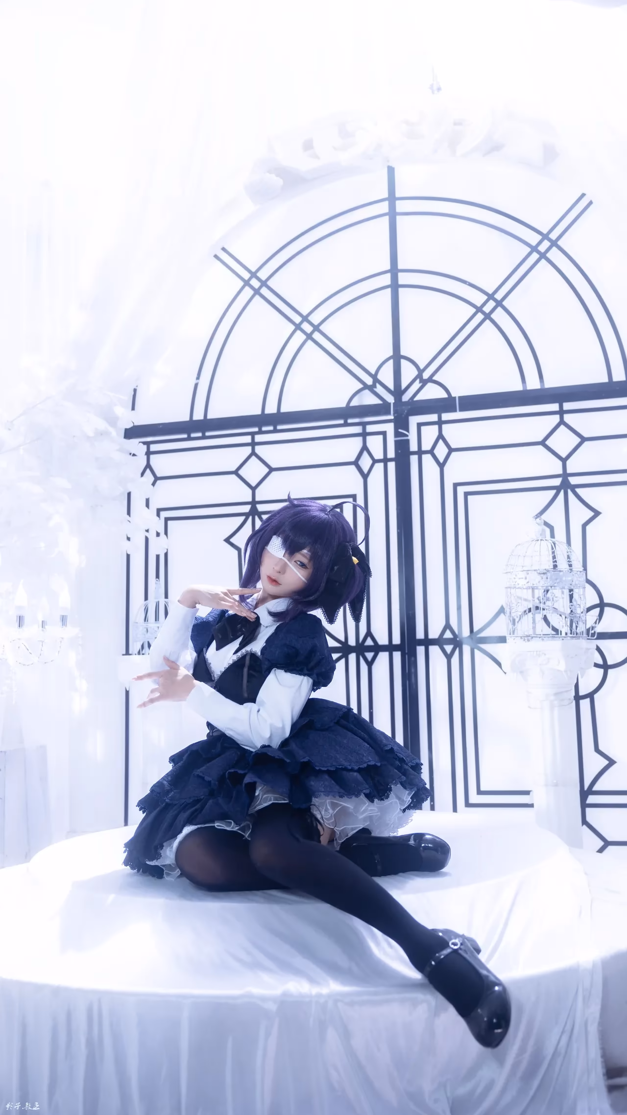 Chunmomo as Rikka Takanashi — cosplay photo 20 of 30