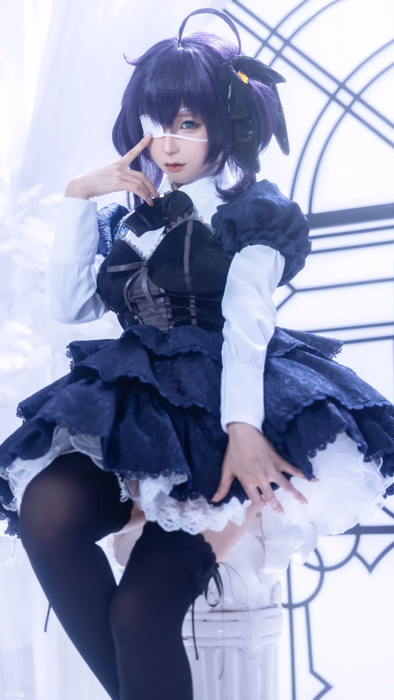 Chunmomo as Rikka Takanashi — cosplay photo 23 of 30