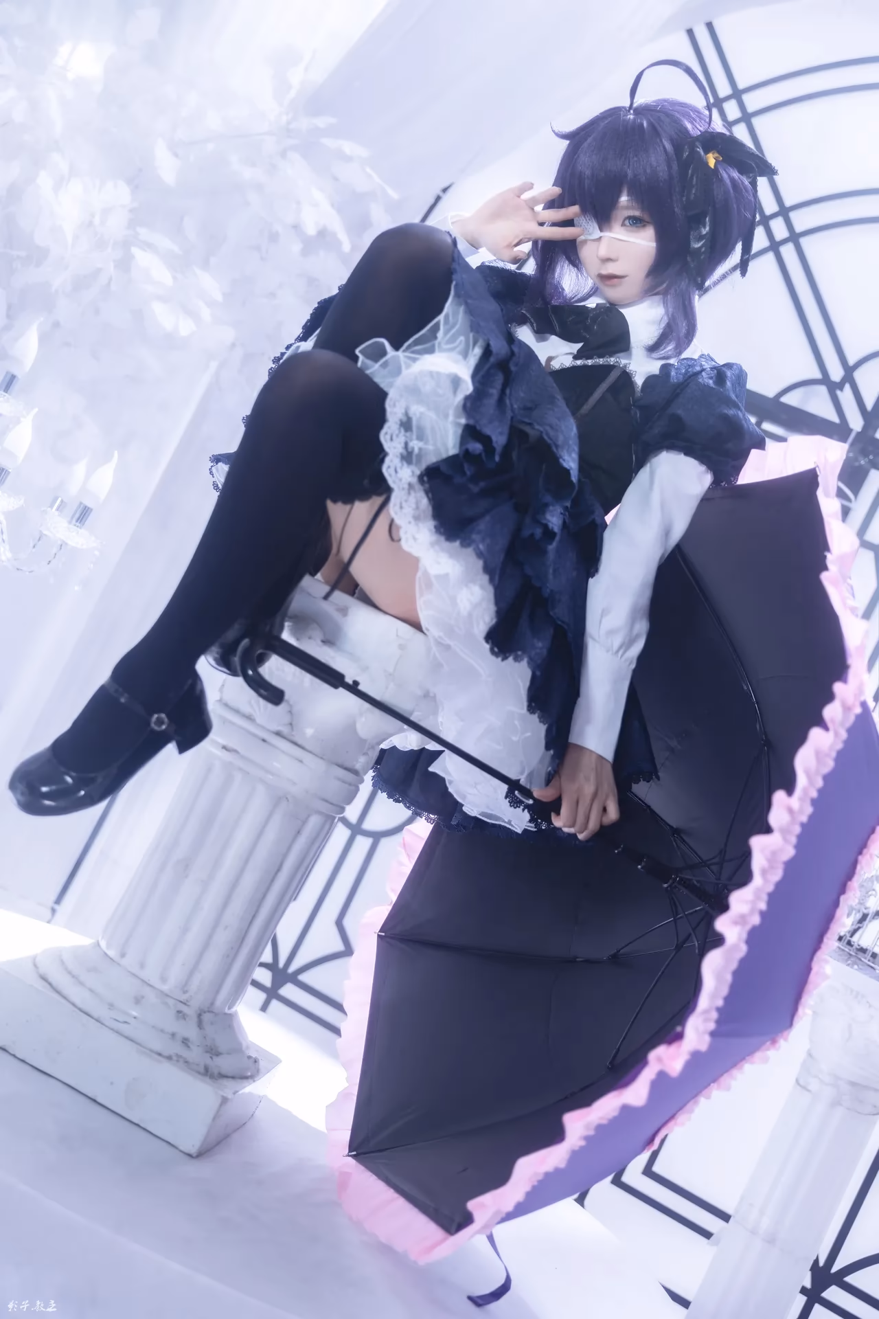 Chunmomo as Rikka Takanashi — cosplay photo 24 of 30