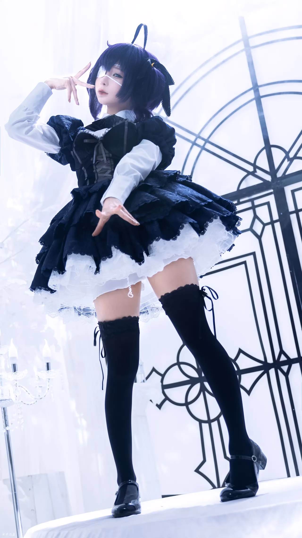 Chunmomo as Rikka Takanashi — cosplay photo 3 of 30