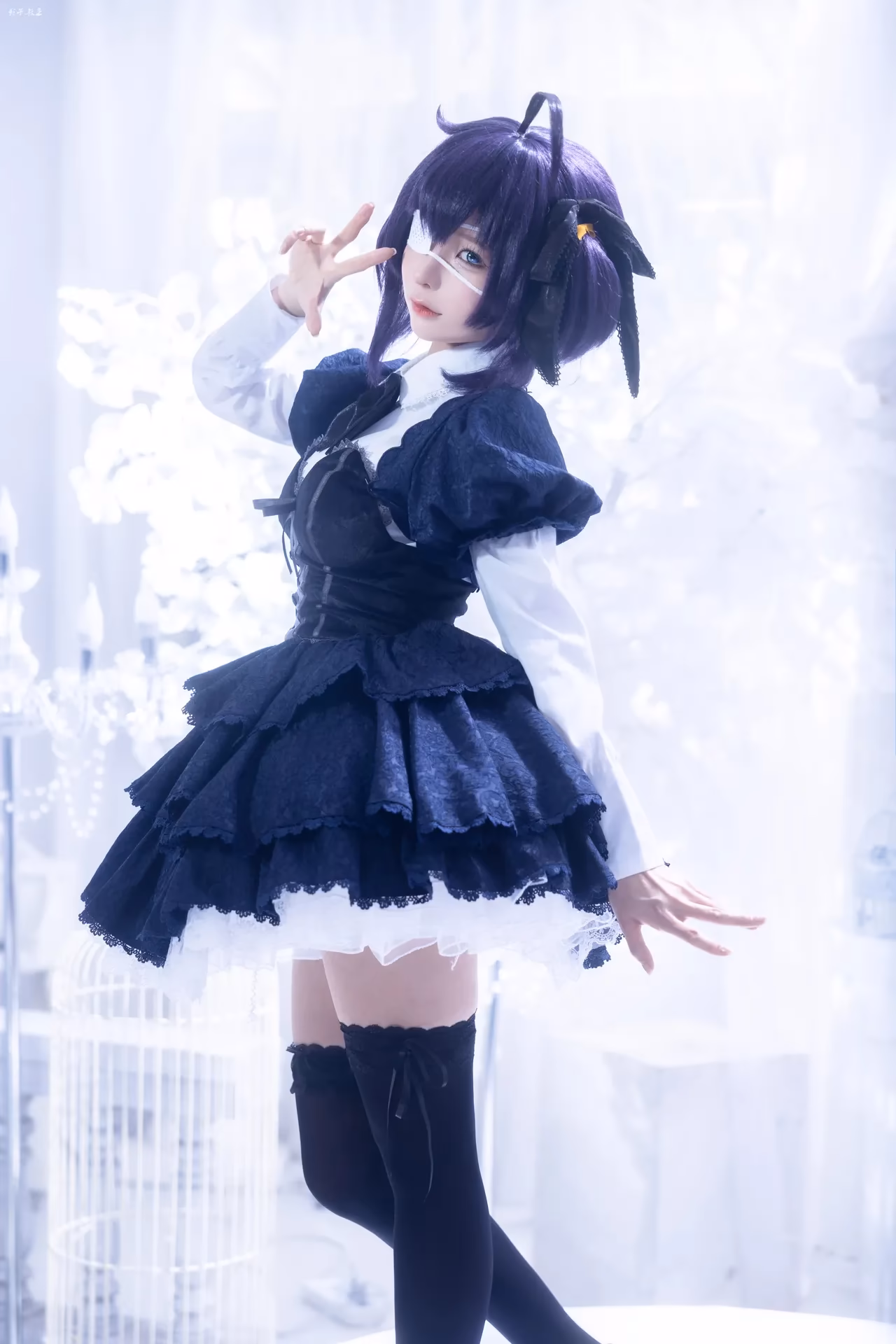 Chunmomo as Rikka Takanashi — cosplay photo 6 of 30
