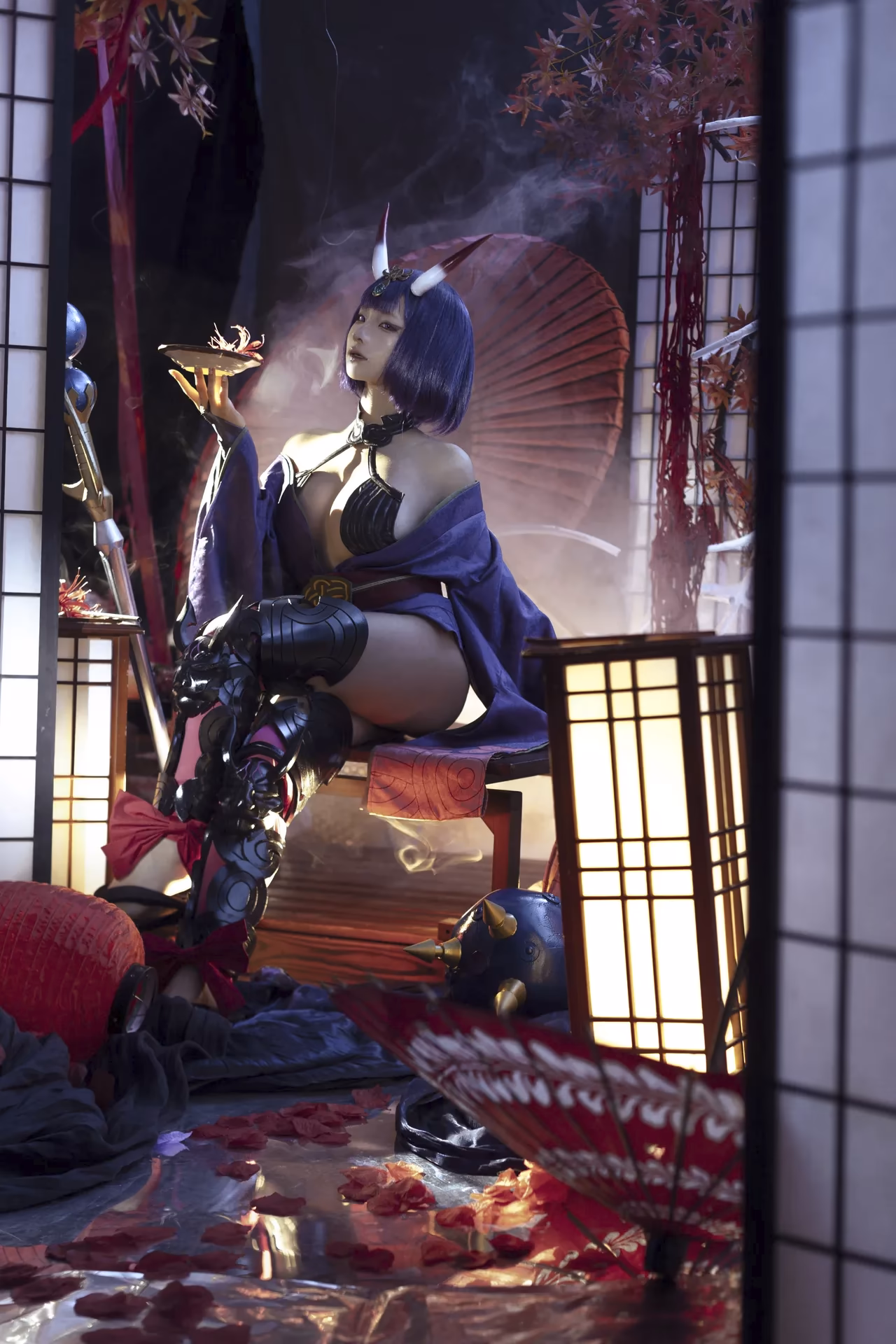 Chunmomo as Shuten-Douji — cosplay photo 11 of 45