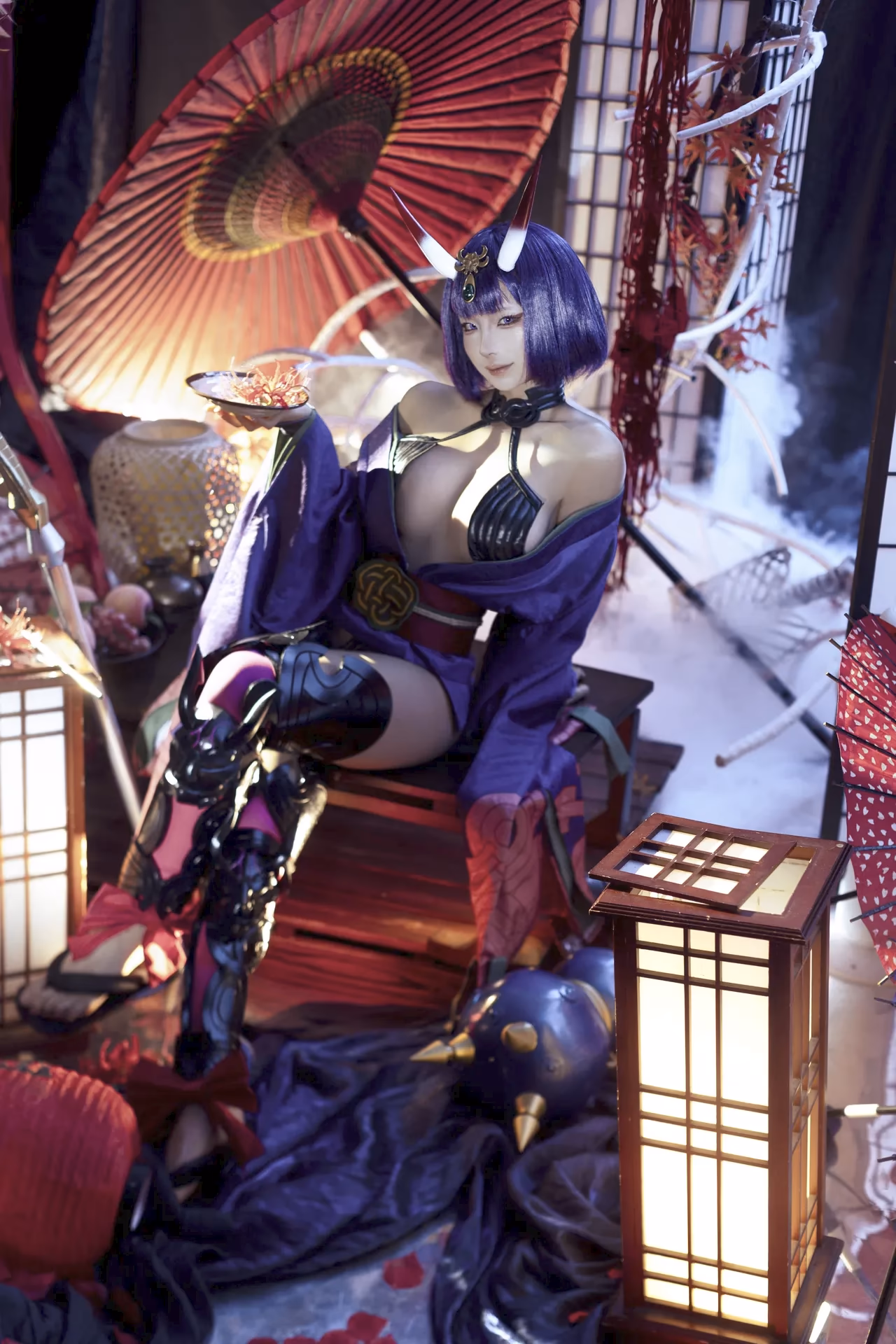Chunmomo as Shuten-Douji — cosplay photo 13 of 45