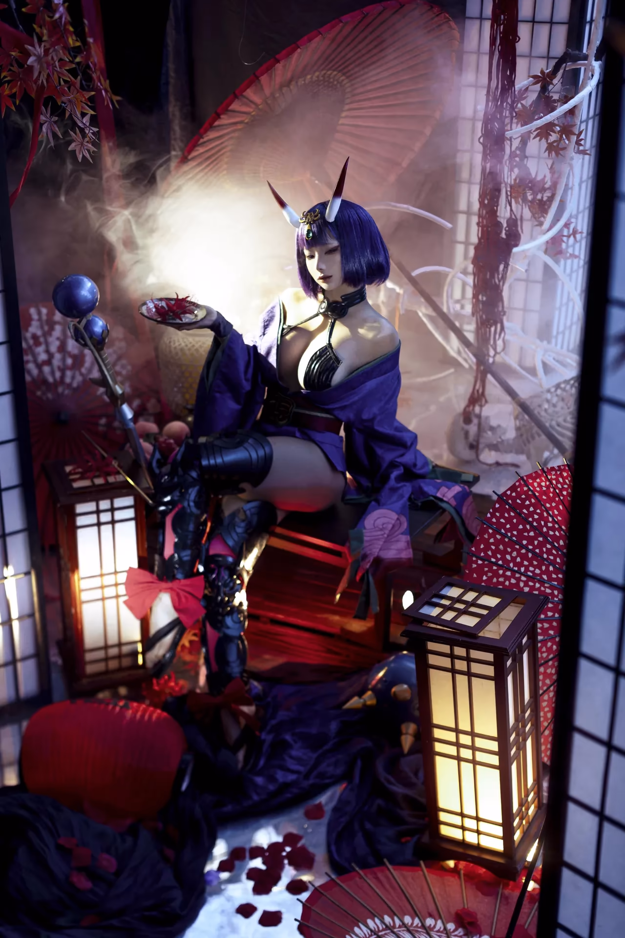 Chunmomo as Shuten-Douji — cosplay photo 14 of 45