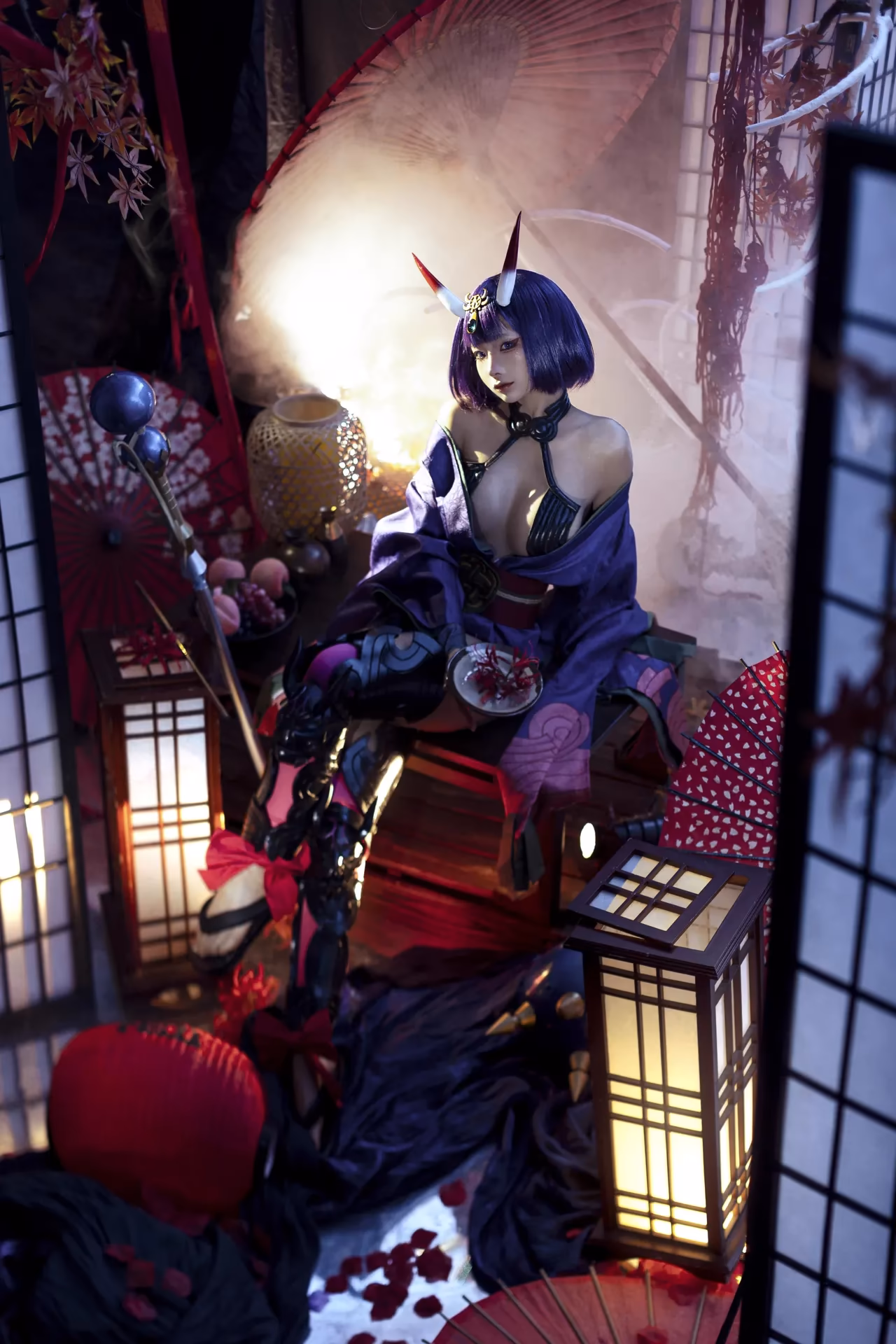 Chunmomo as Shuten-Douji — cosplay photo 16 of 45